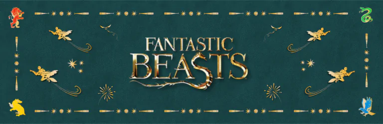 Fantastic Beasts and Where to Find Them stationeries  banner mobil
