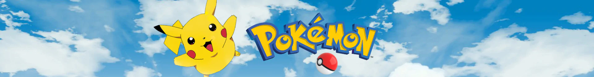 Pokemon products banner