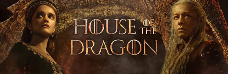 House of the Dragon figures banner mobil