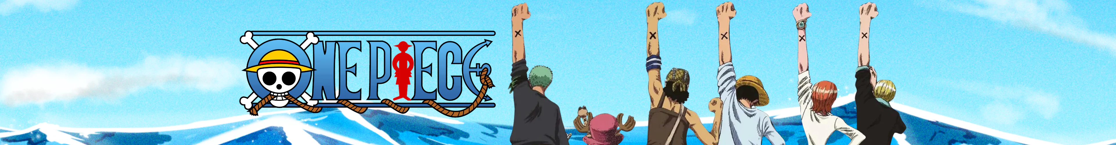 One Piece products banner