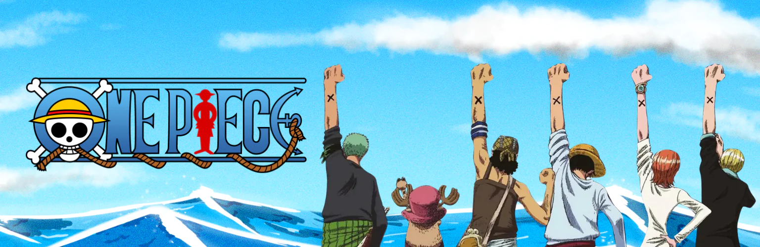 One Piece products banner mobil