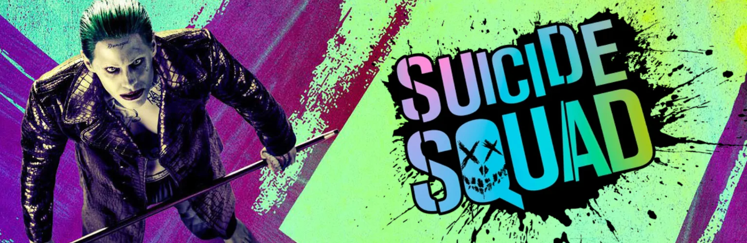 Suicide Squad posters banner mobil