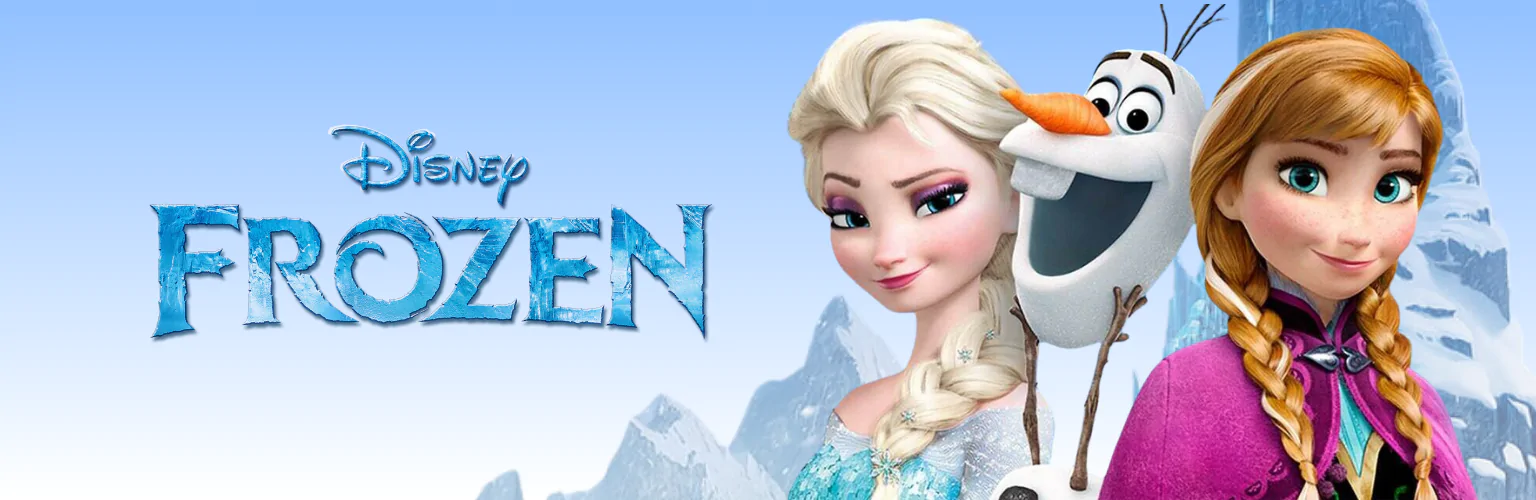 Frozen figures banner mobil