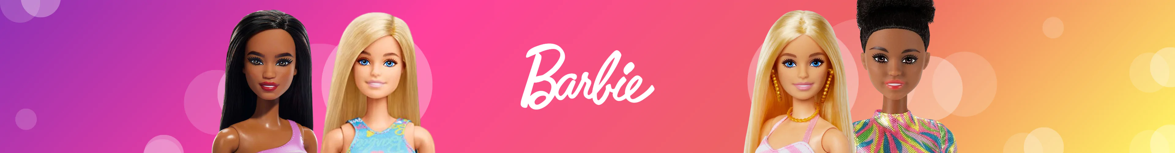 Barbie hair accessories banner