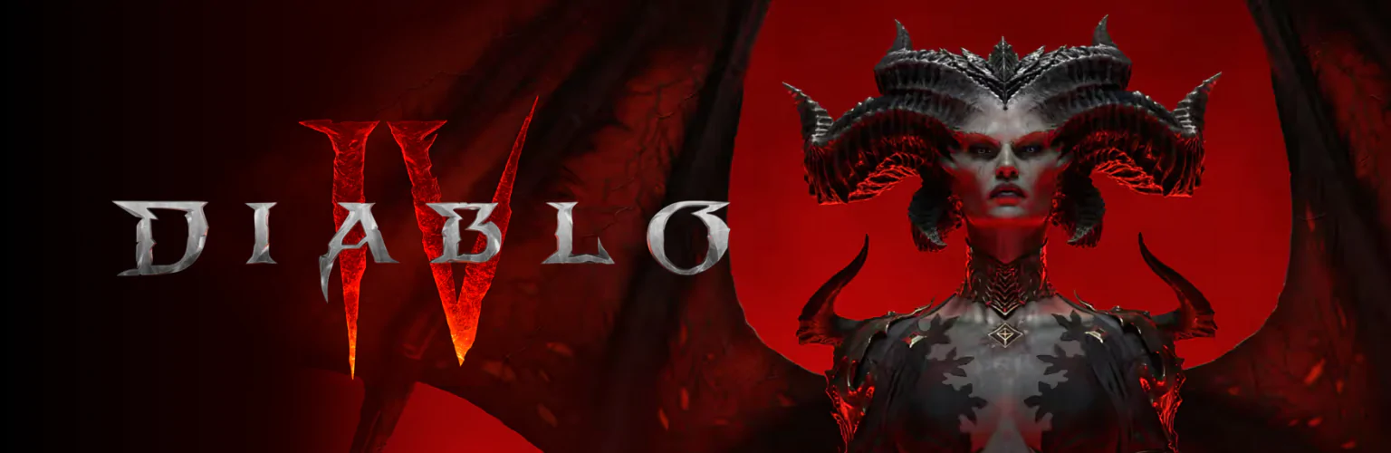 Diablo game console accessories banner mobil