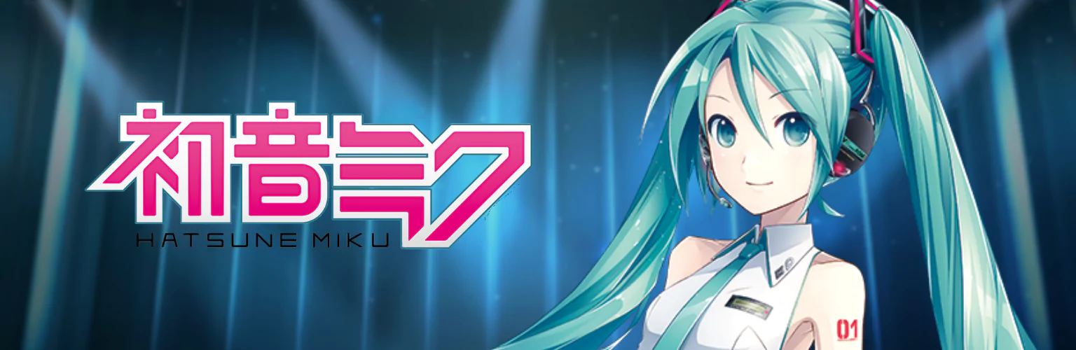 Vocaloid Hatsune Miku card holders banner mobil