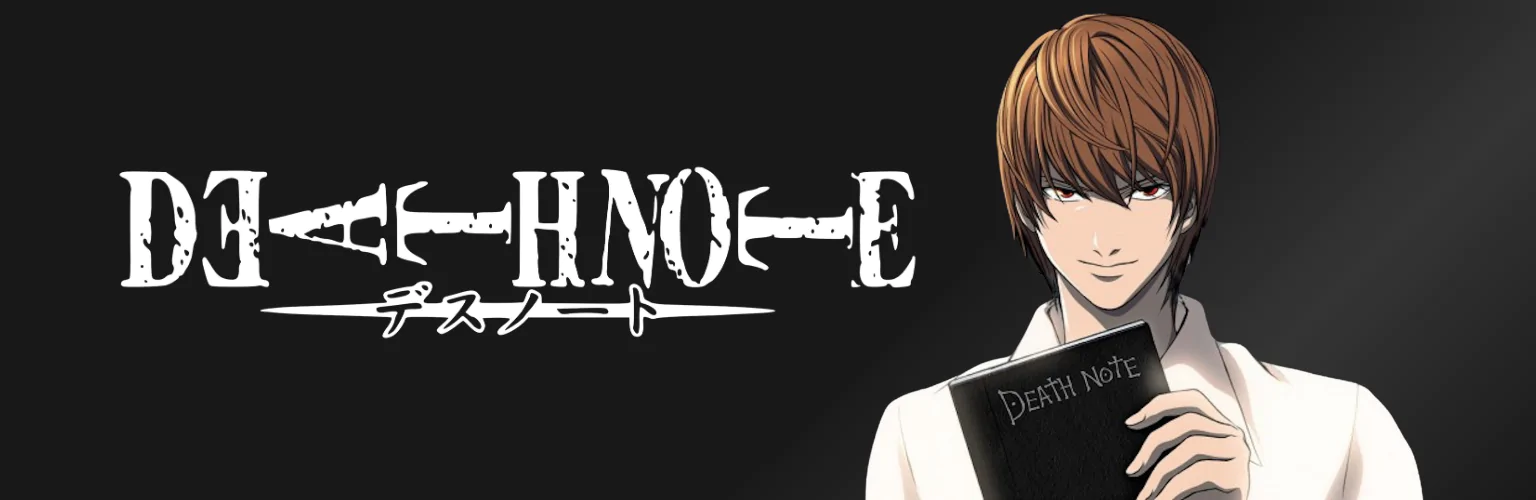 Death Note products gifts banner mobil