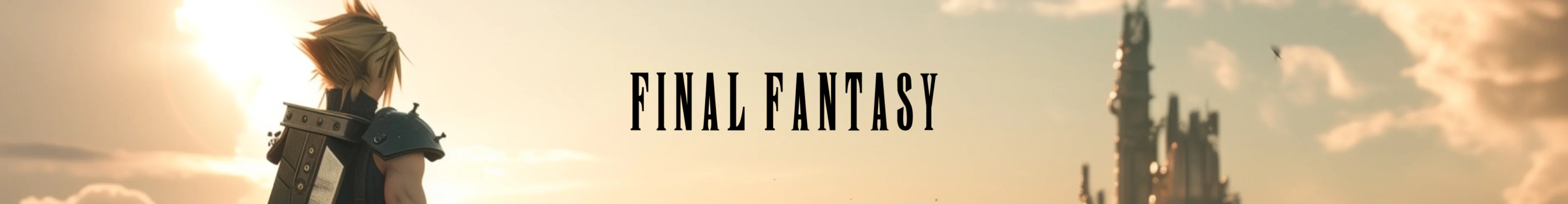 Final Fantasy mouse pads banner