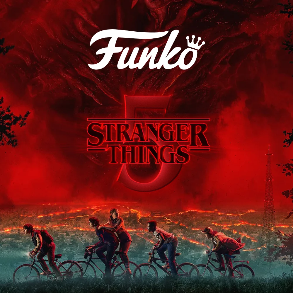 Stranger Things Funko products banner