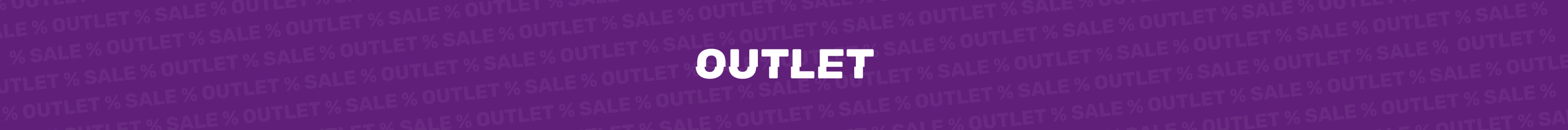 Outlet products banner