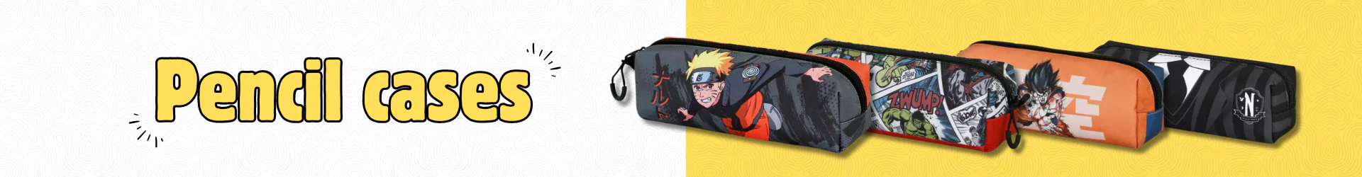 Pencil cases banner