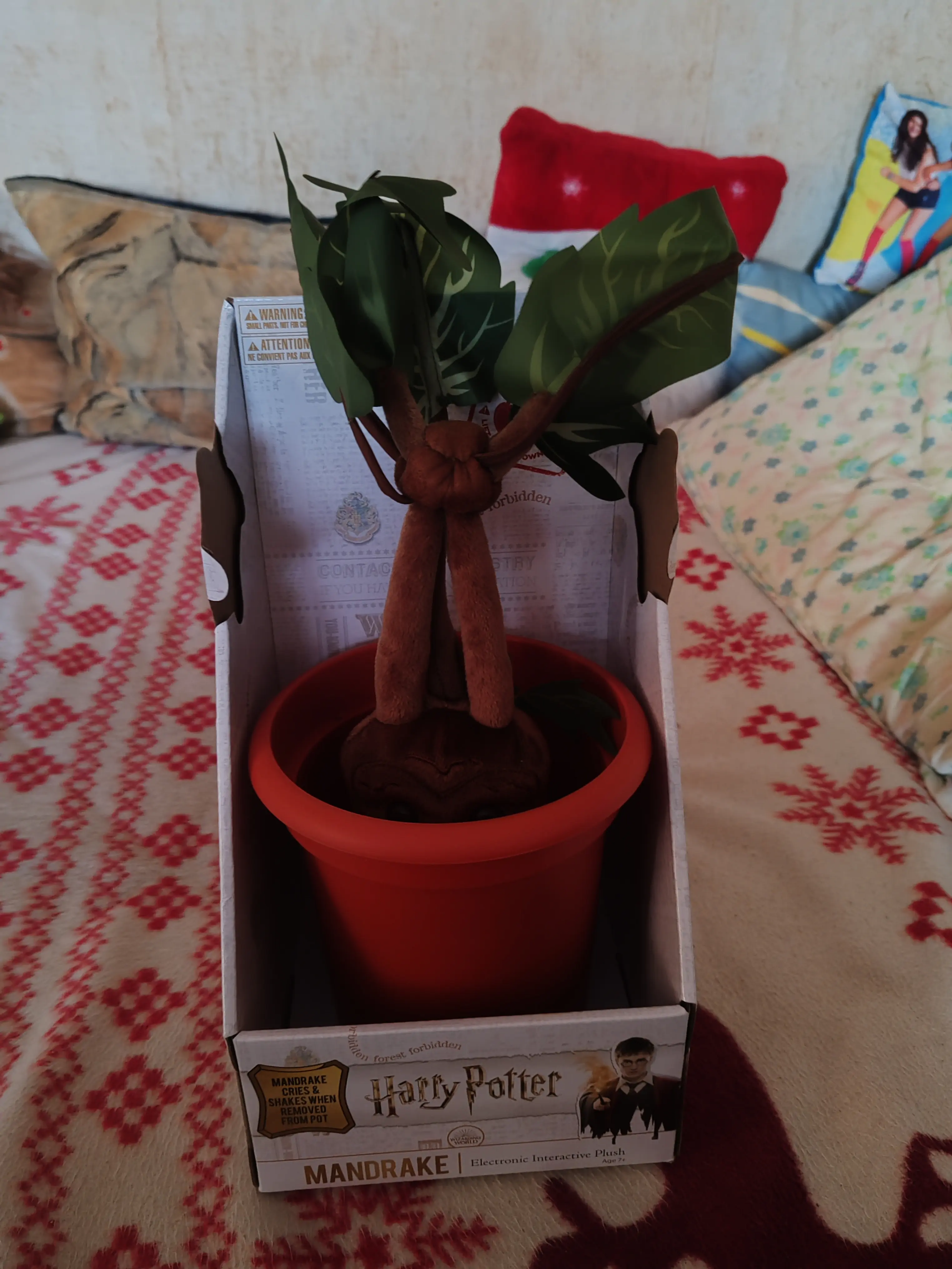 Harry Potter Interactive Plush Figure Mandrake 30 cm termékfotó