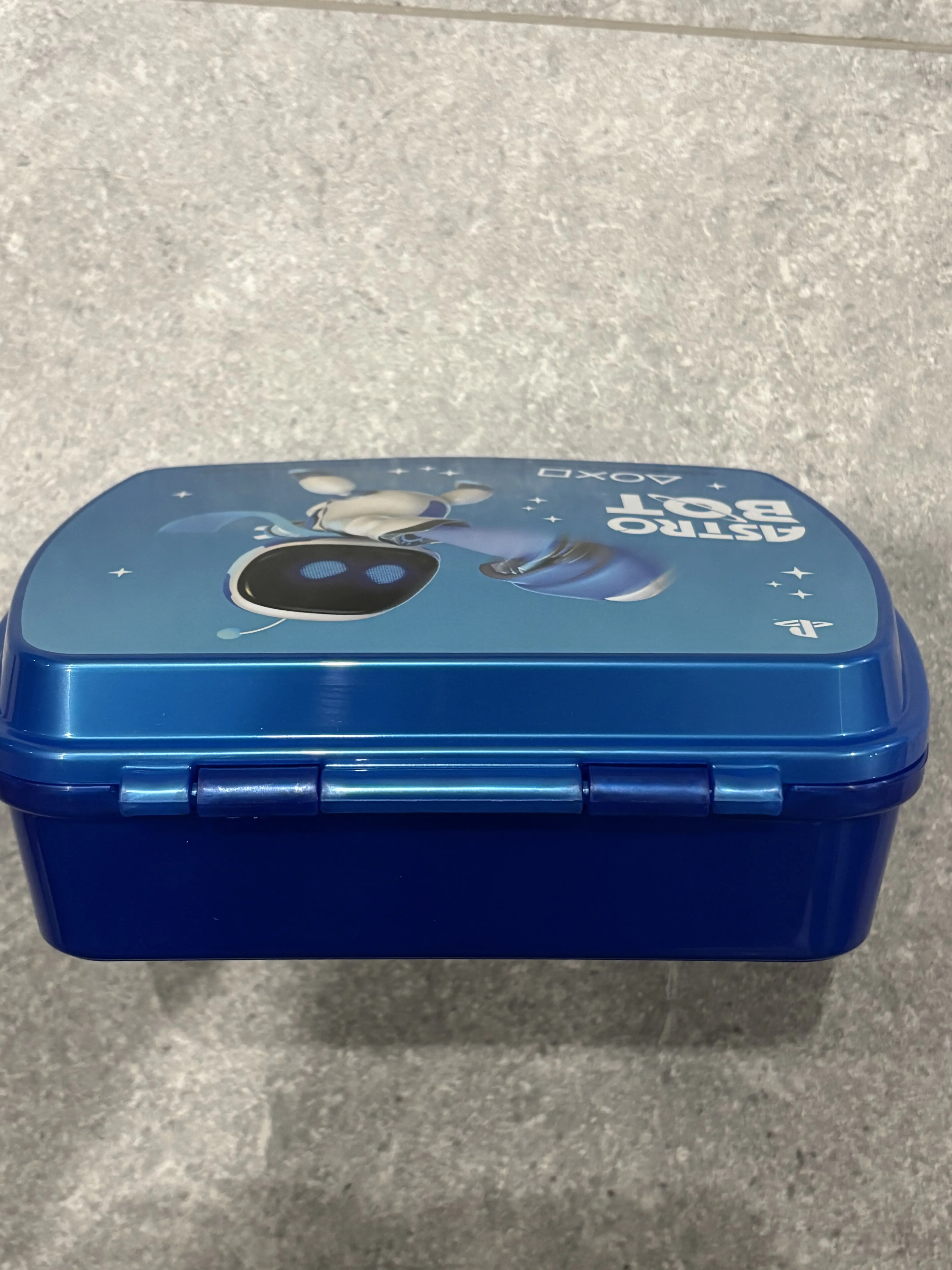 Playstation Astro Bot funny plastic sandwich box product photo