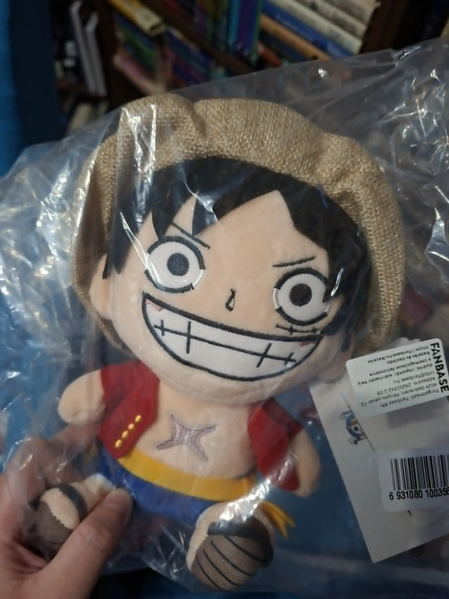 One Piece Plush Figure Monkey D. Luffy Gear 5 New World Ver. 20 cm product photo