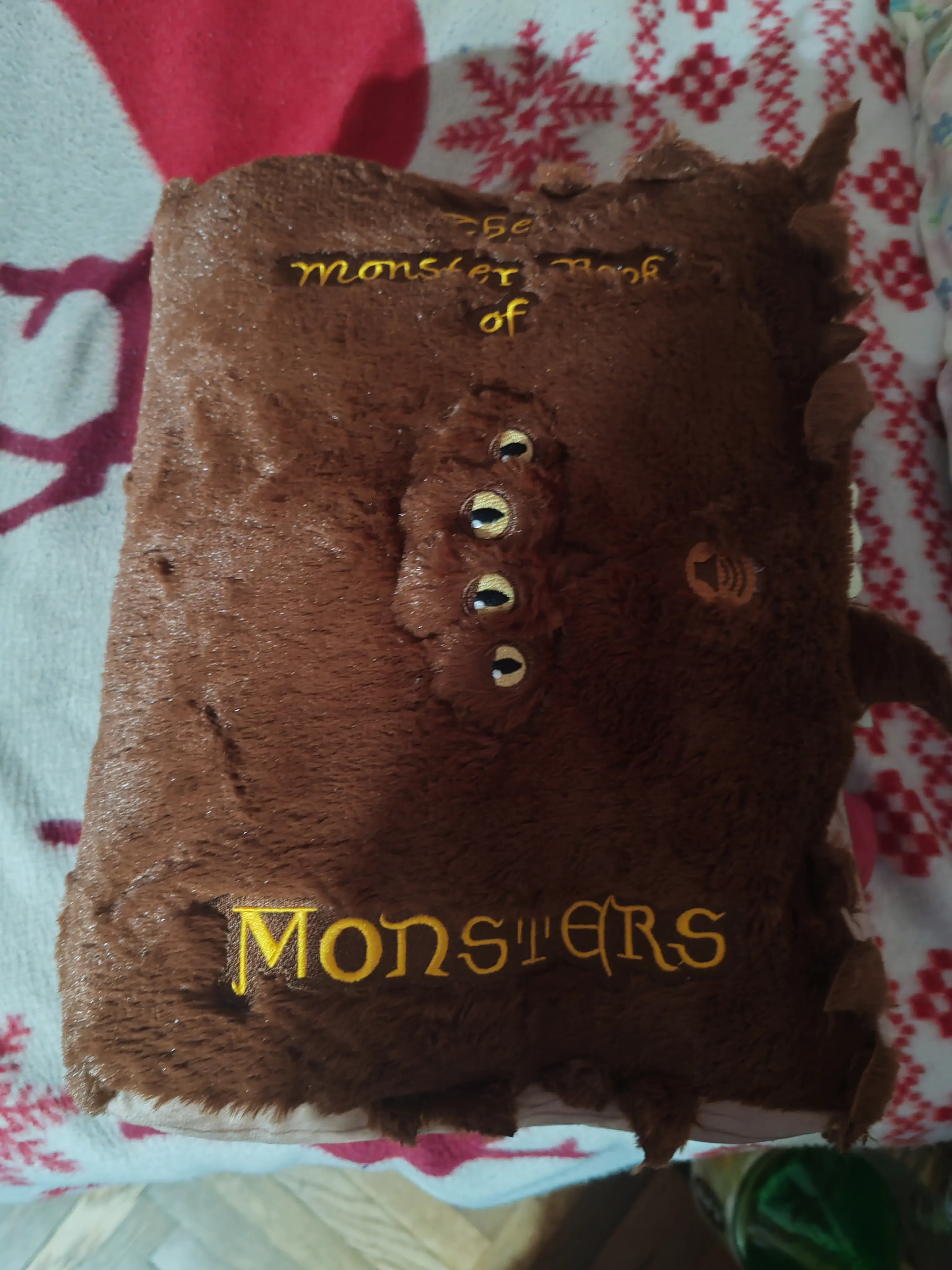 Harry Potter Plush Figure with Sound The Monster Book Of Monsters 32 cm product photo