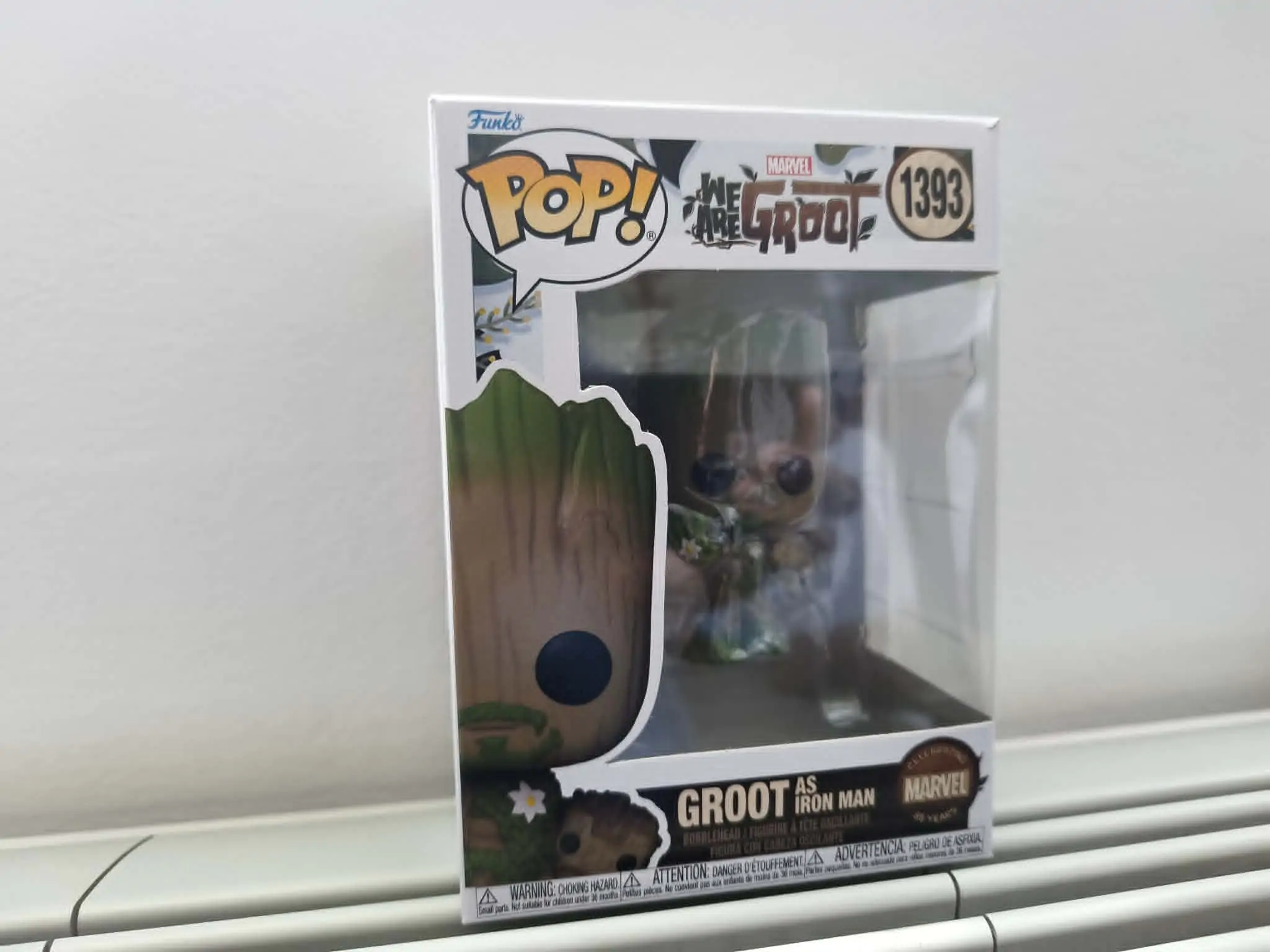 Funko POP figure Marvel We Are Groot - Groot as Iron Man product photo