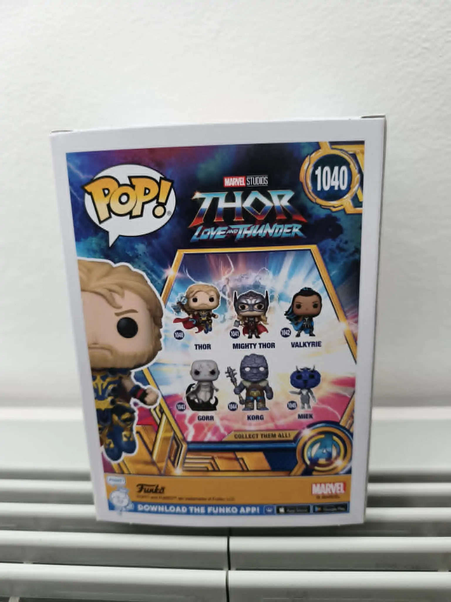 Thor: Love &amp; Thunder POP! Vinyl Figure Thor 9 cm product photo