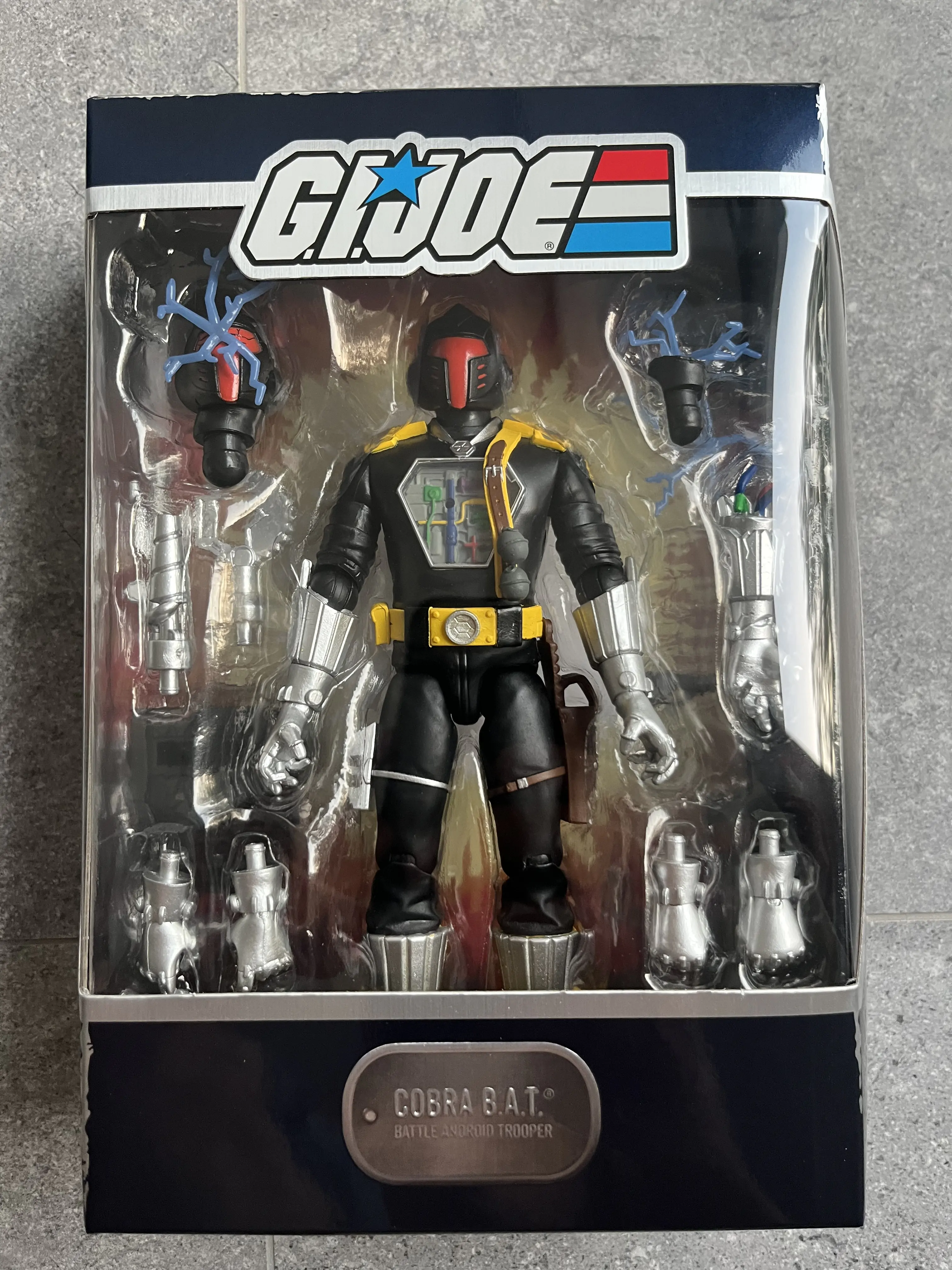 G.I. Joe Ultimates Action Figure B.A.T. [Cartoon Accurate] 18 cm product photo