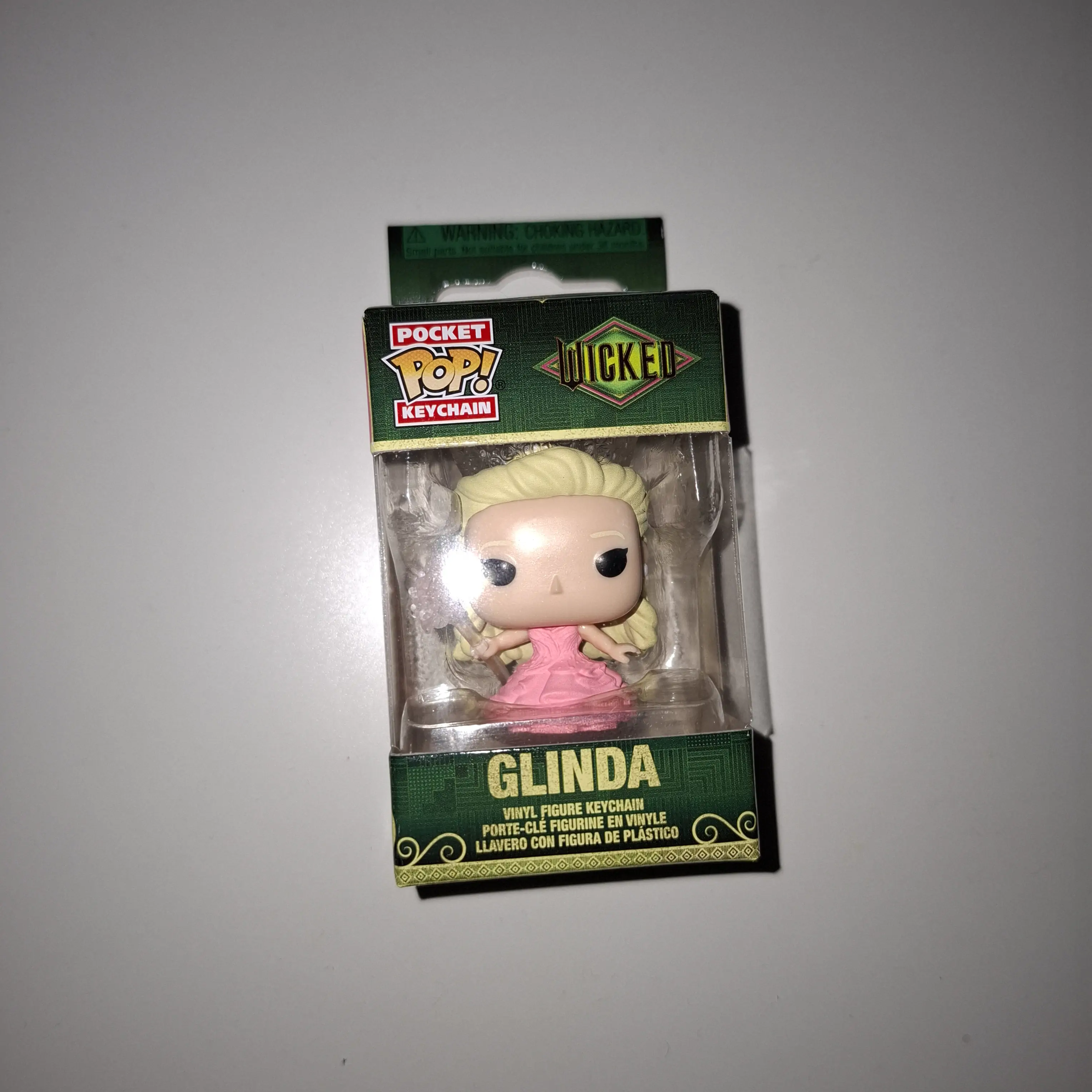 Pocket Funko POP keychain Wicked Glinda product photo