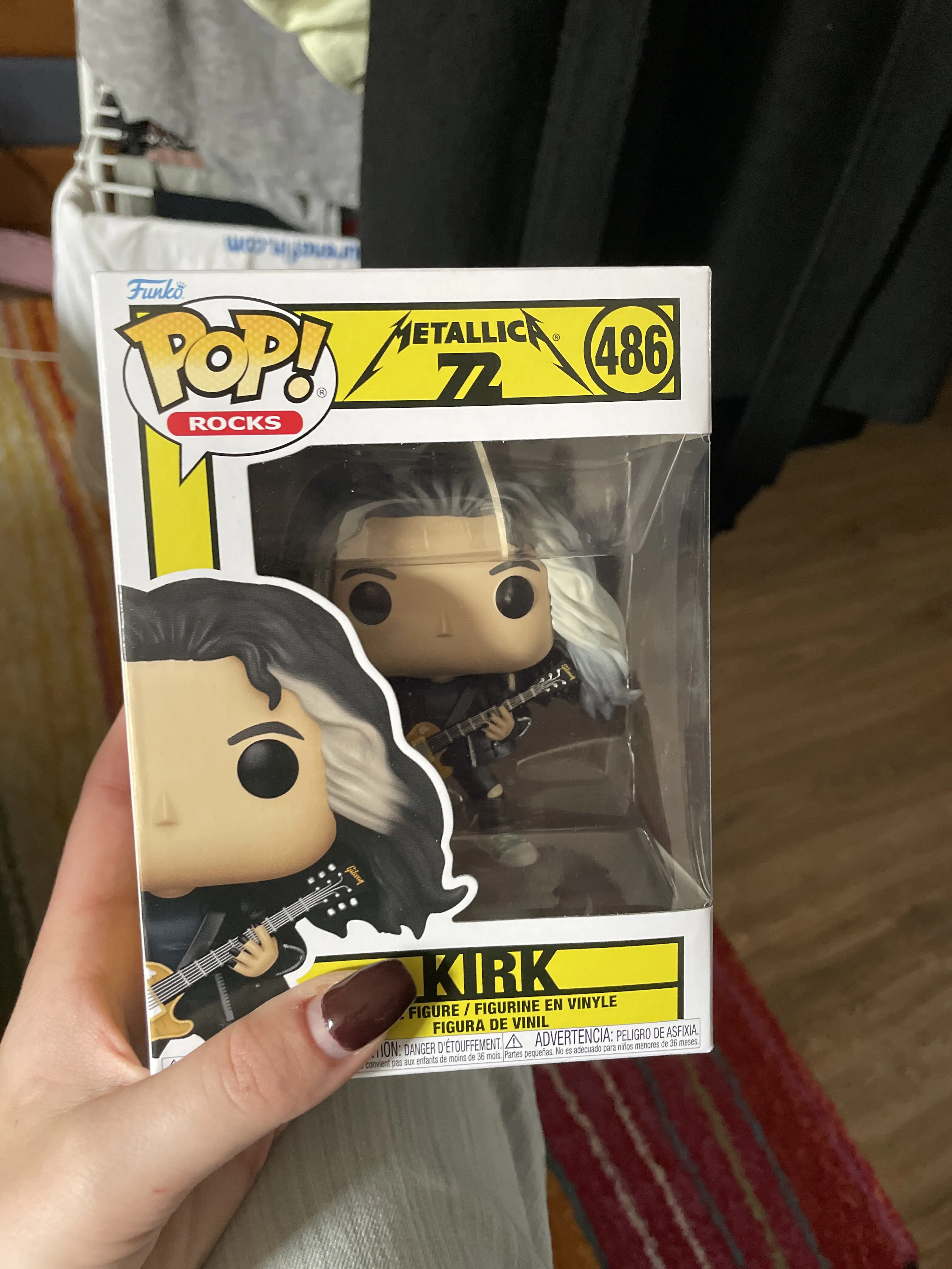 Funko POP figure Metallica 72 Kirk product photo