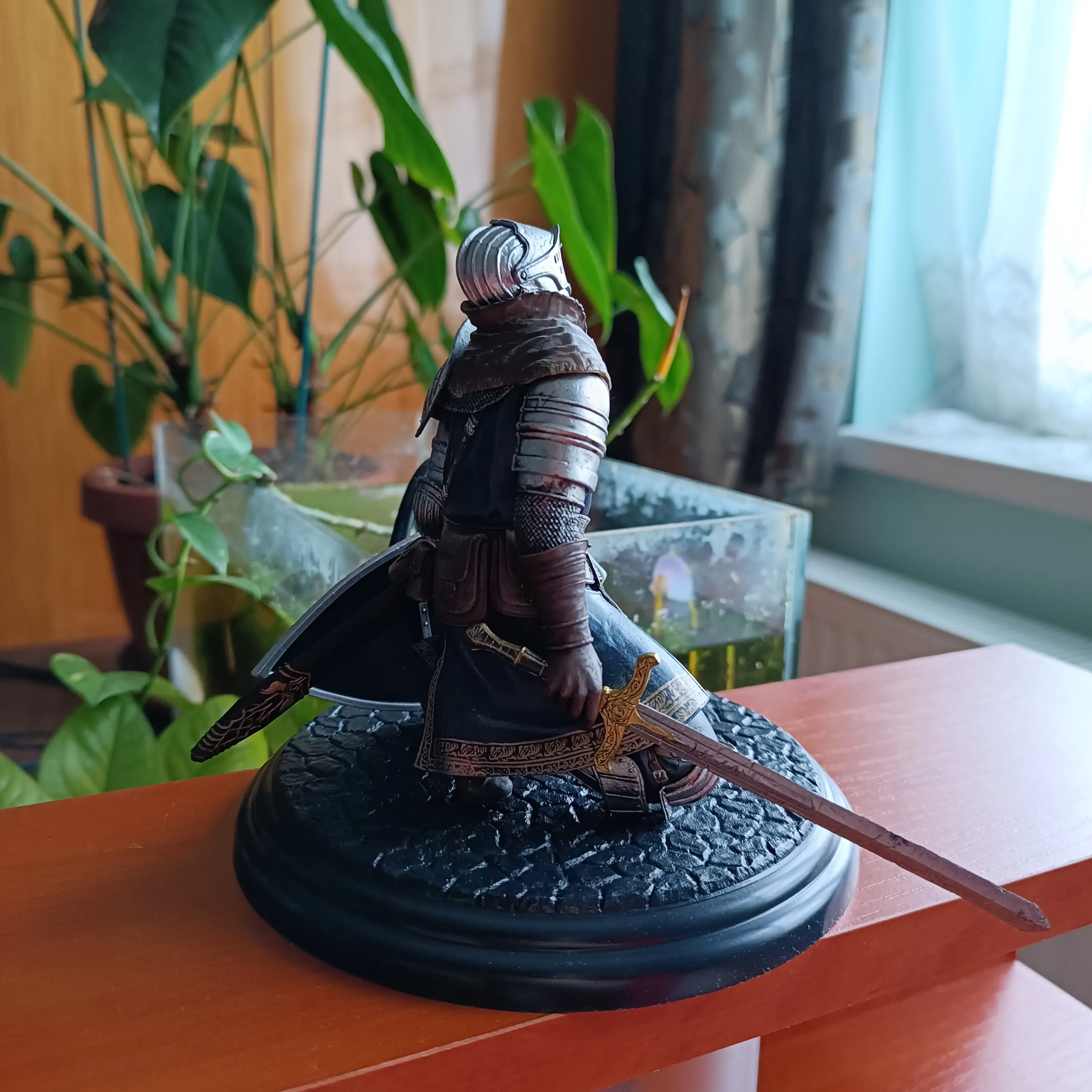 Dark Souls Oscar Kinight of Astora Sculpt Collection figure 12cm product photo