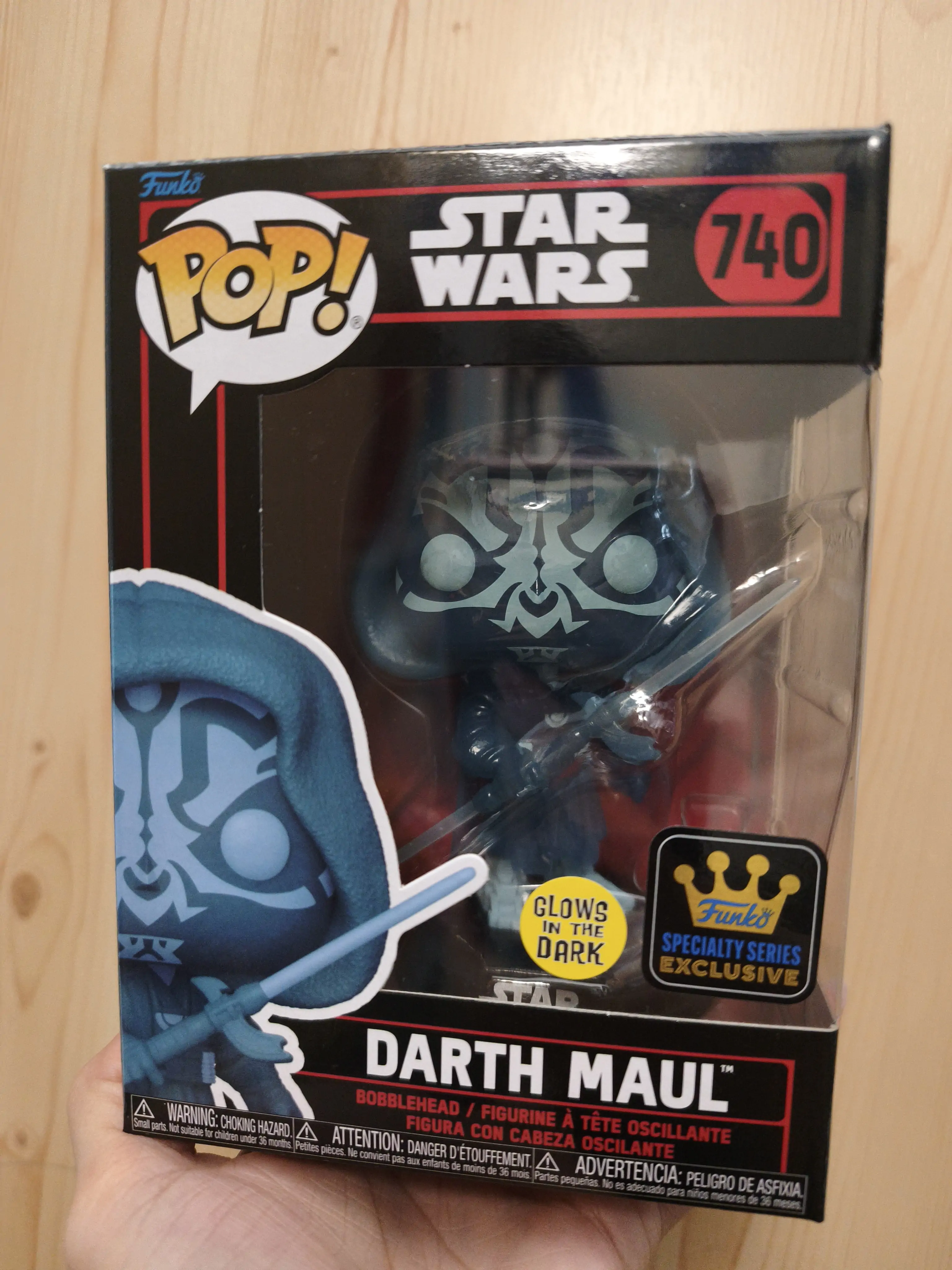 Funko POP figure Star Wars Darth Maul Exclusive product photo