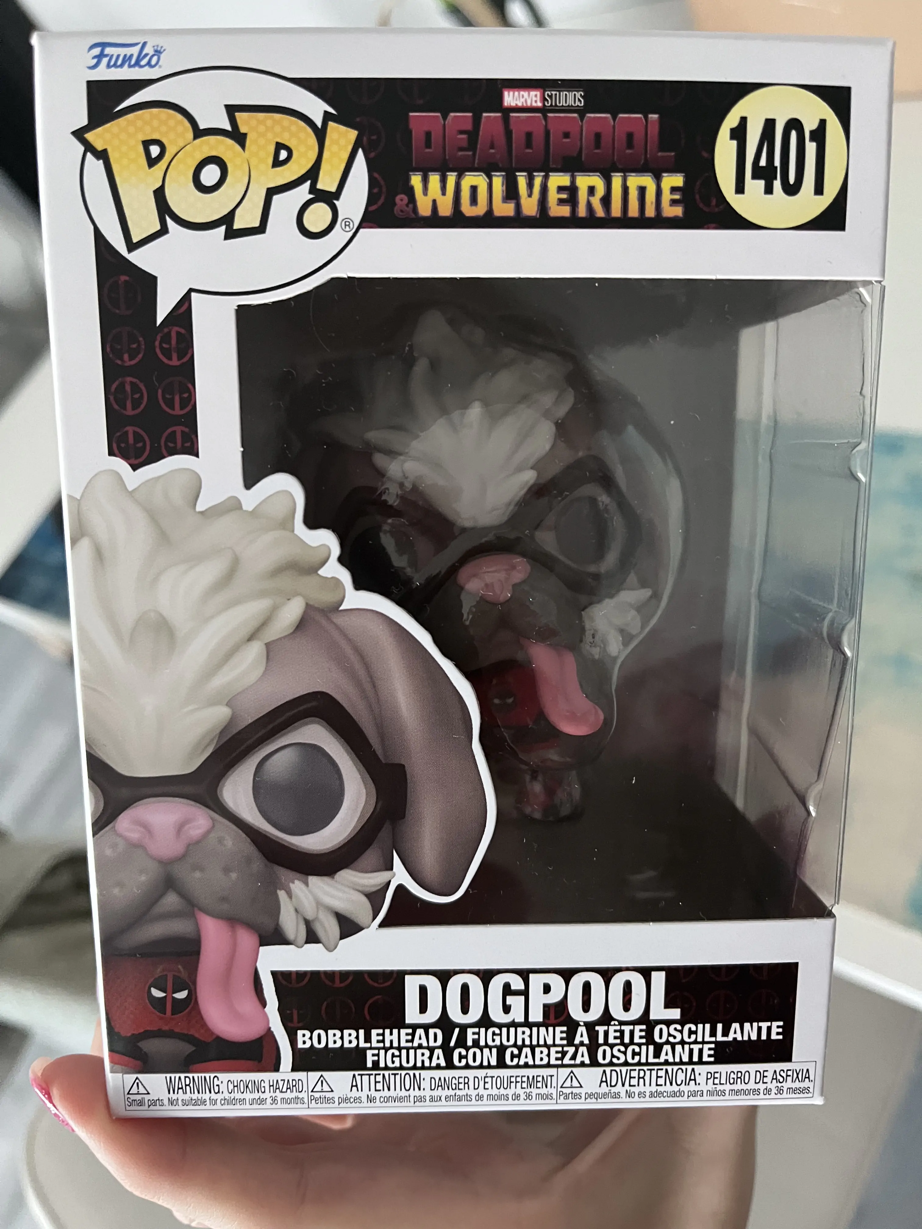 Funko POP figure Marvel Deadpool & Wolverine Dogpool product photo