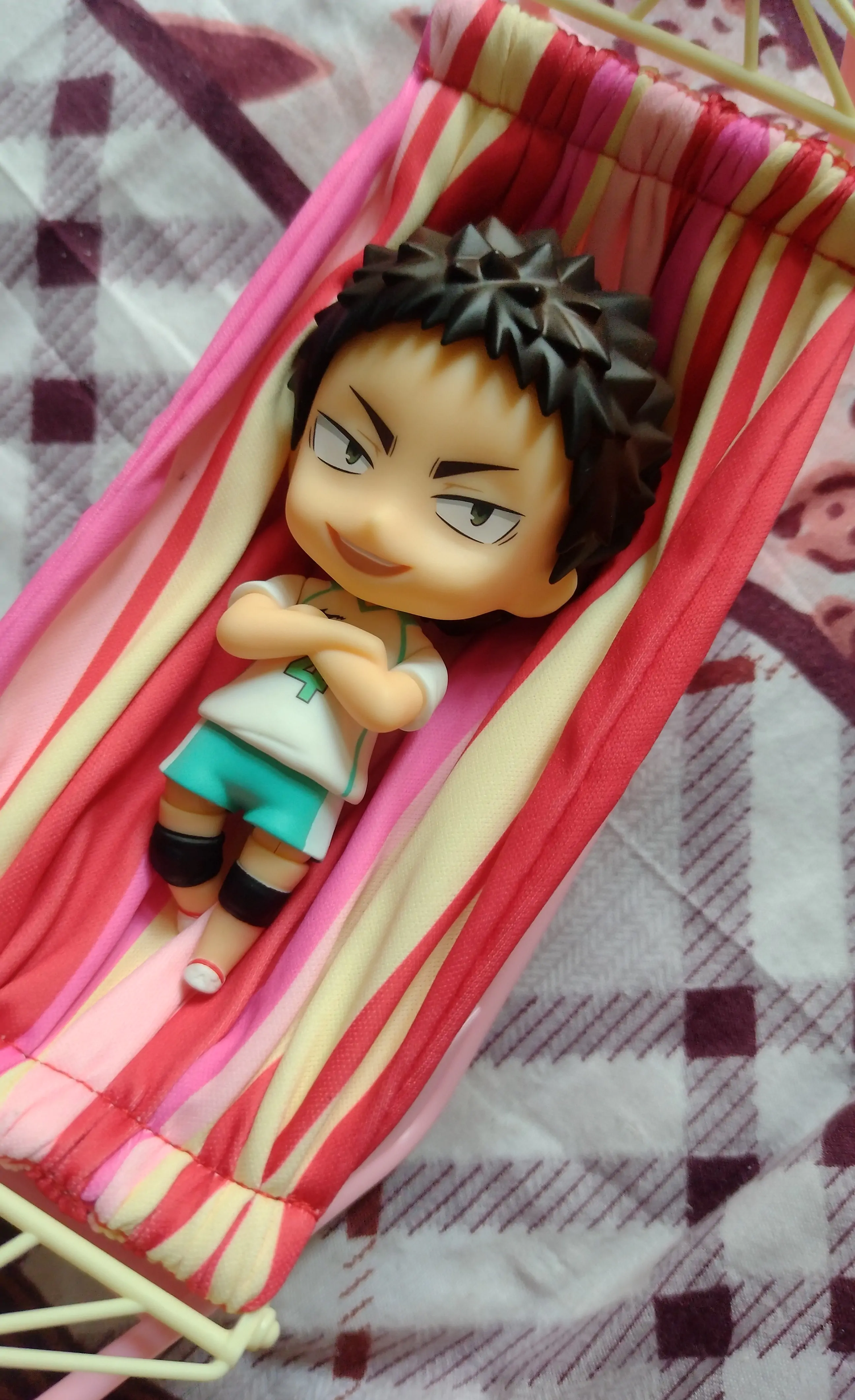 Nendoroid More Hammock for Nendoroid Figures Pink product photo