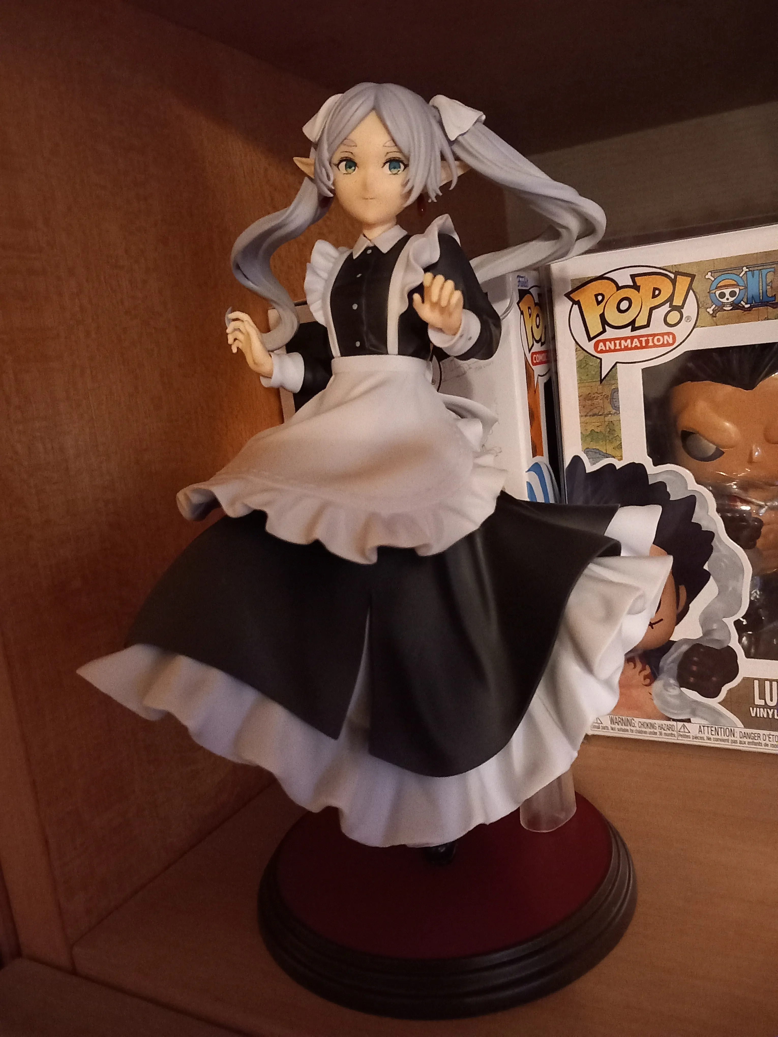 Frieren: Beyond Journey&#039;s End Luminasta PVC Statue Frieren Maid Costume 20 cm product photo