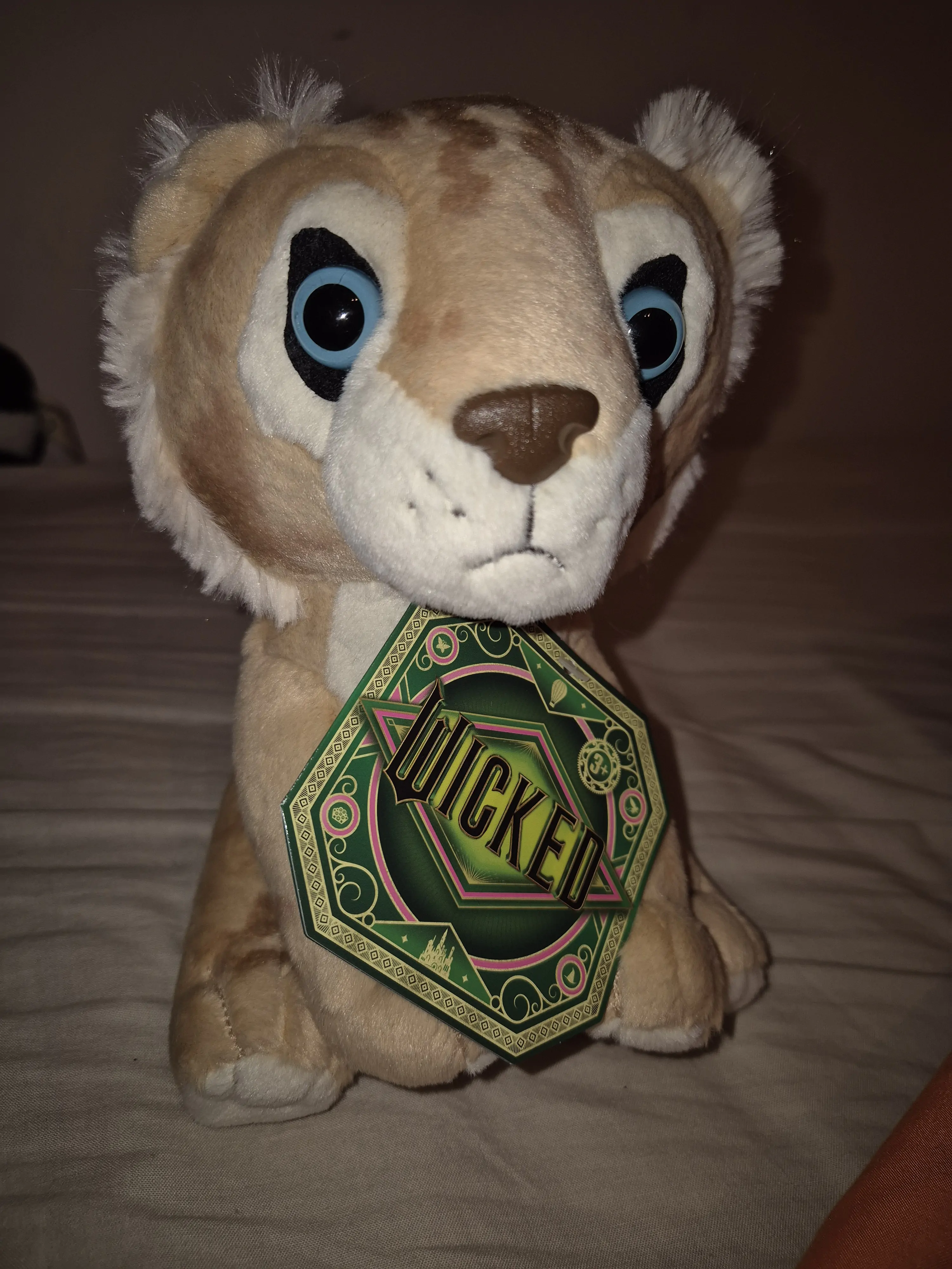 Wicked Plush Figure Cowardly Lion Cub 19 cm termékfotó