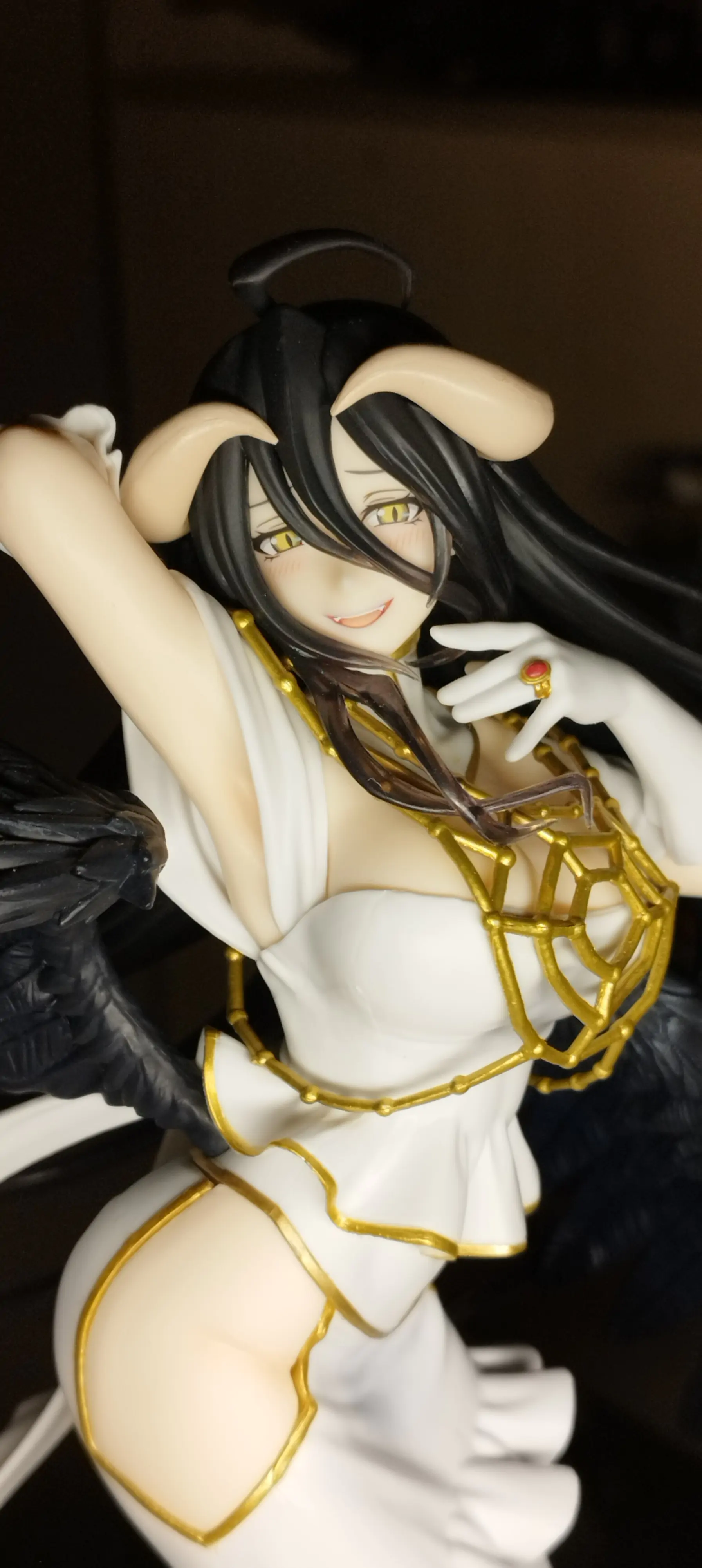 Overlord  T-most PVC Statue Albedo Pure White Devil Ver. 29 cm   product photo