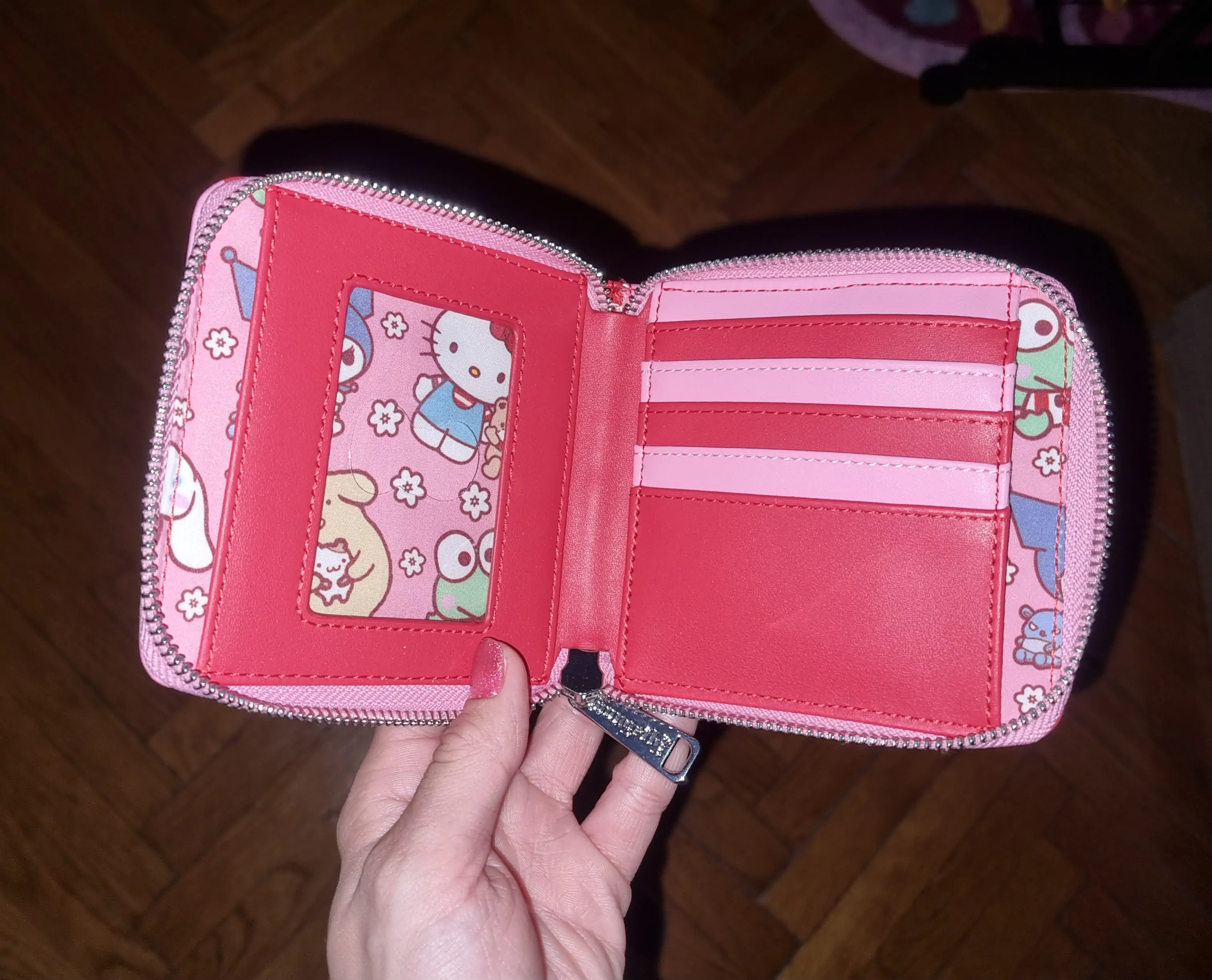 Loungefly Hello Kitty and Friends wallet product photo