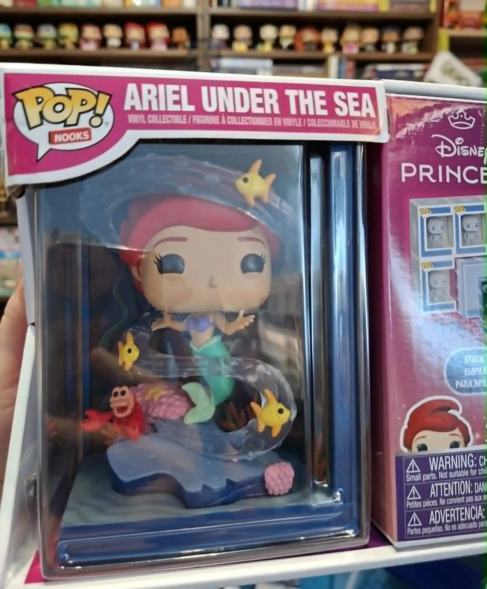 Funko POP figure Nooks Disney Princess Ariel Under the Sea product photo