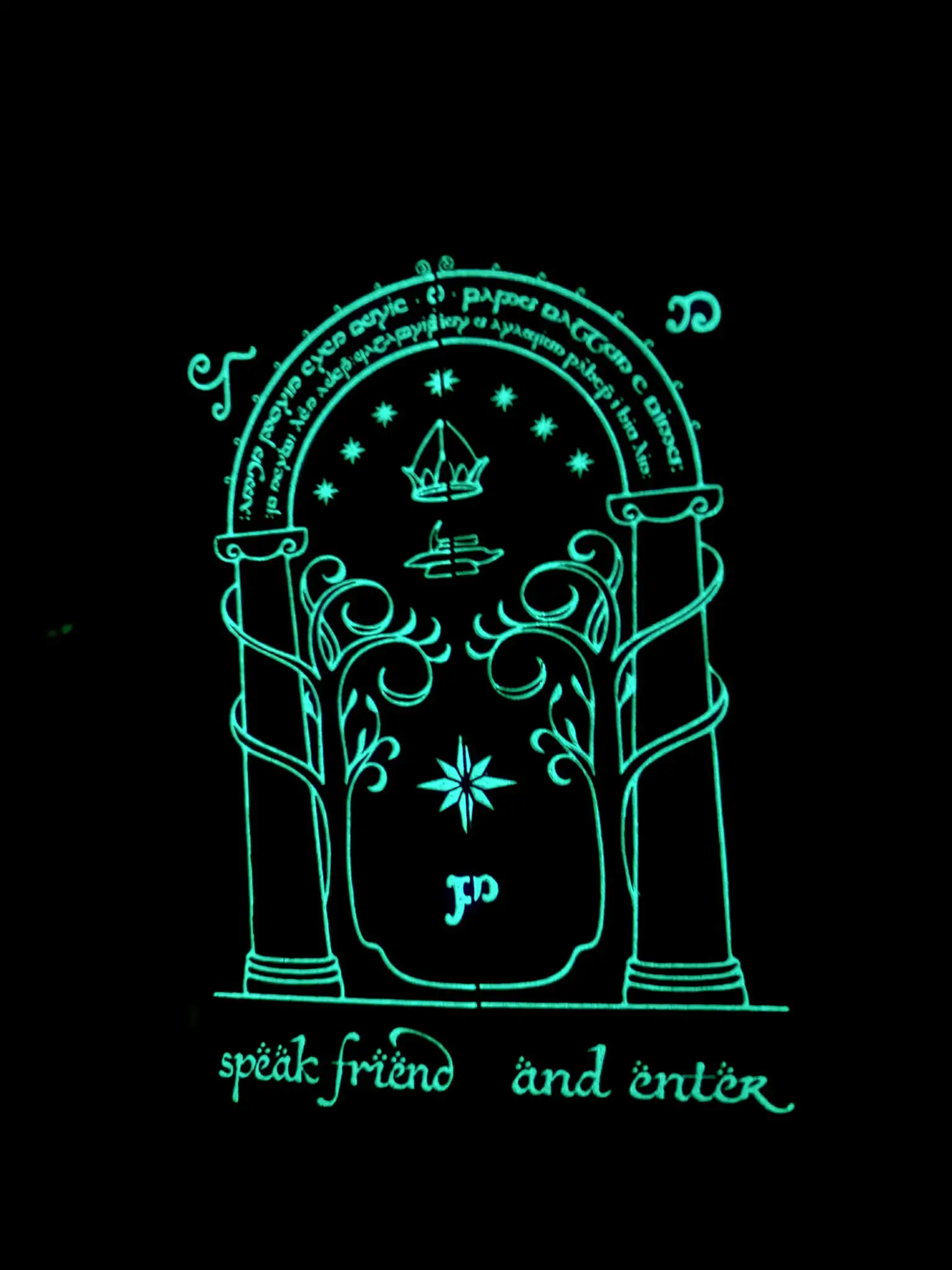 The Lord of the Rings Moria Gate key cabinet product photo