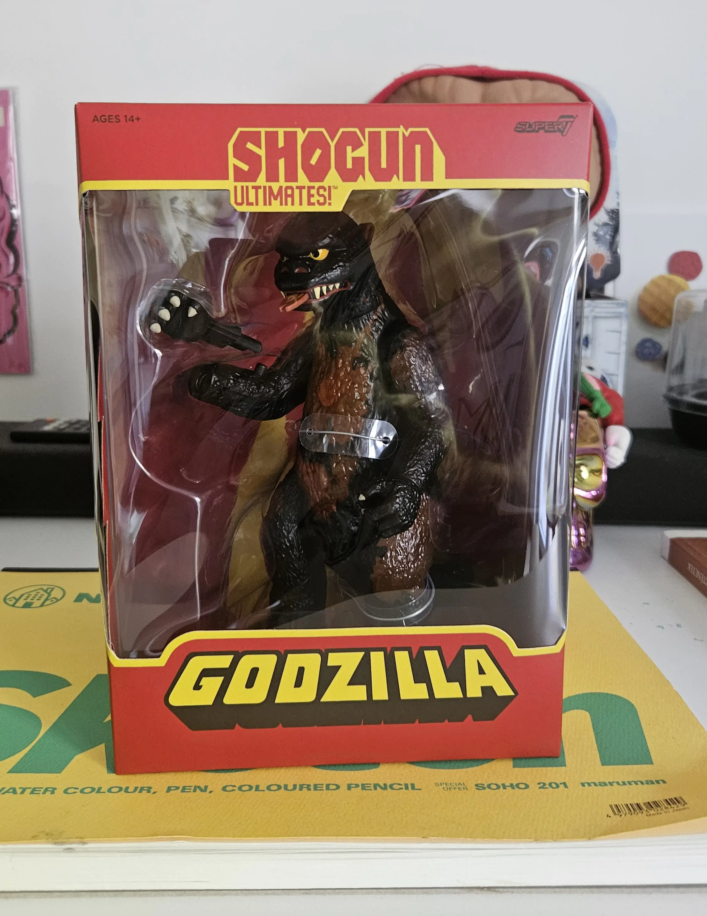 Godzilla 1995 Toho Ultimates Action Figure Toho Shogun Godzilla 18 cm product photo