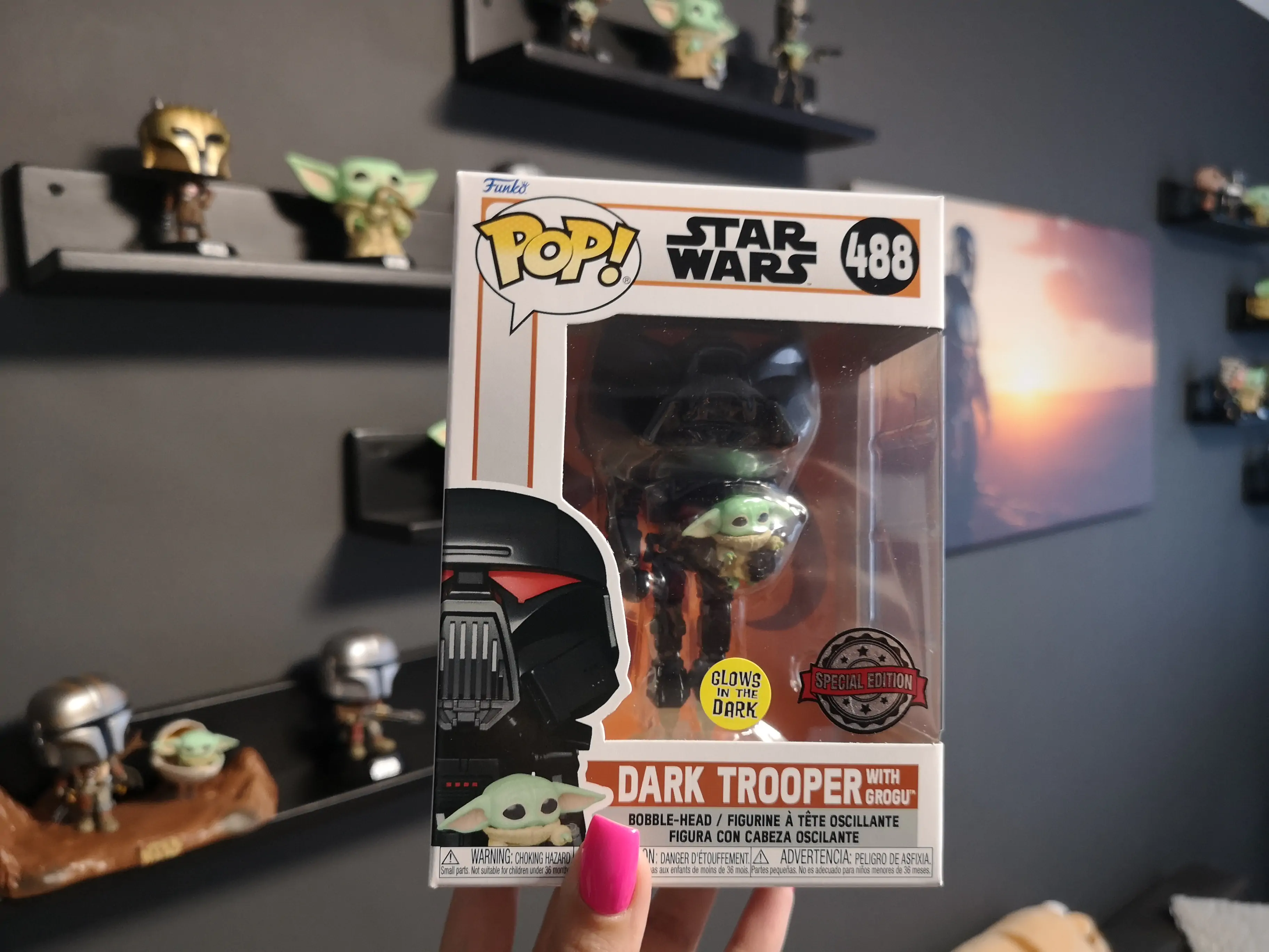 POP figure Star Wars Dark Trooper Exclusive termékfotó