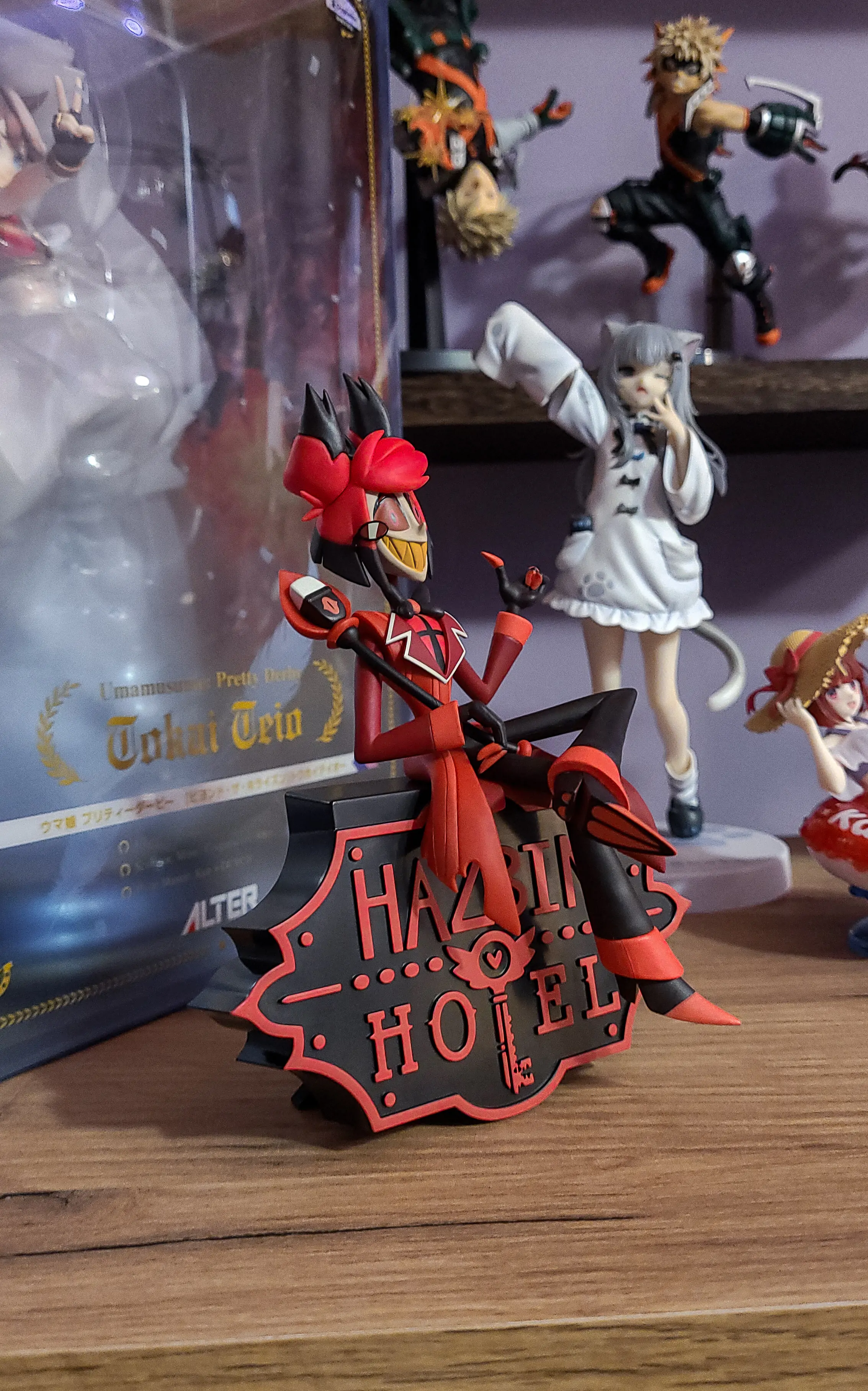 Hazbin Hotel Alastor ver.A Monitor Top figure 17cm product photo