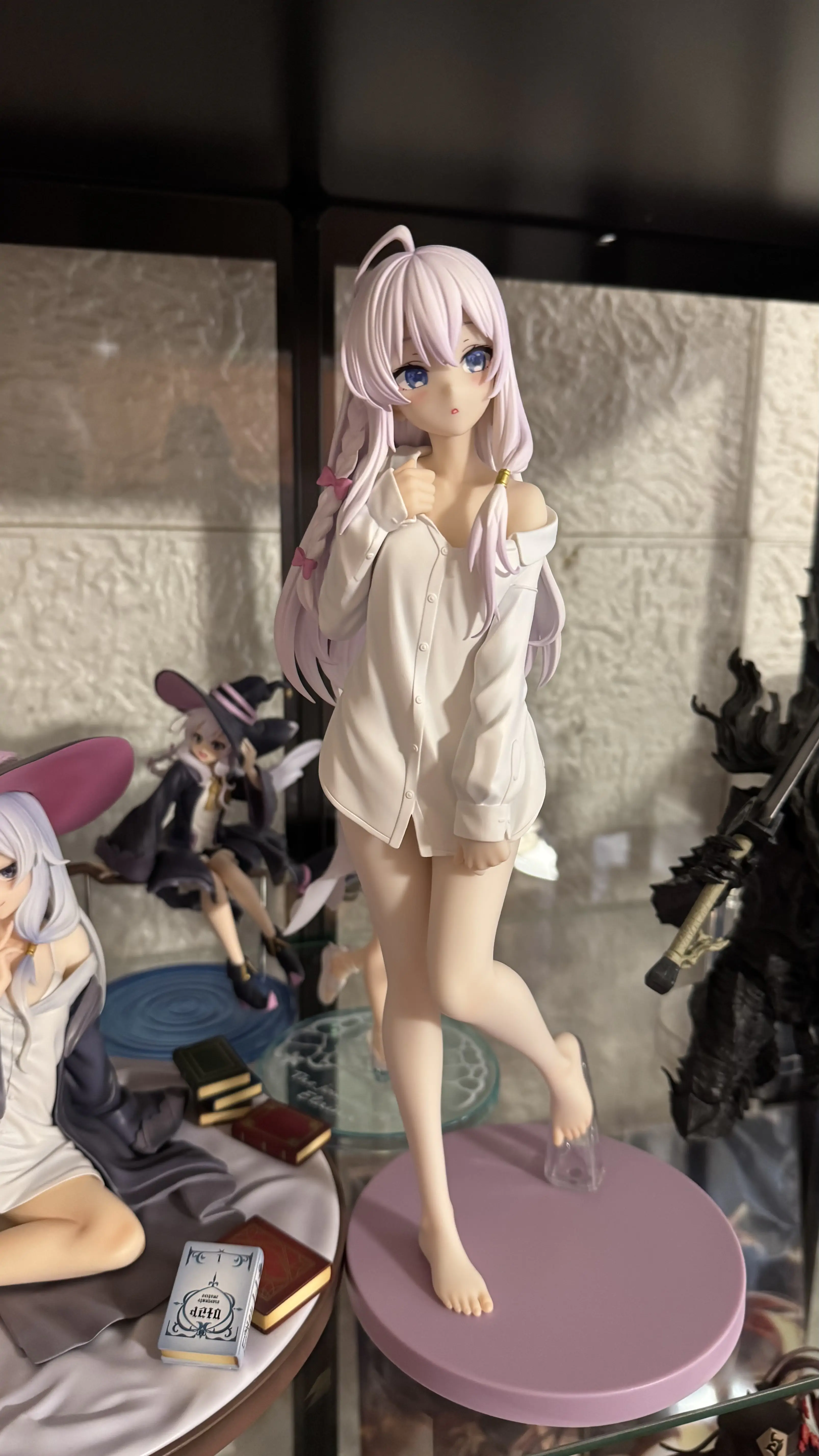 Wandering Witch: The Journey of Elaina Tenitol Tall PVC Statue Elania Shirt Ver. 30 cm product photo
