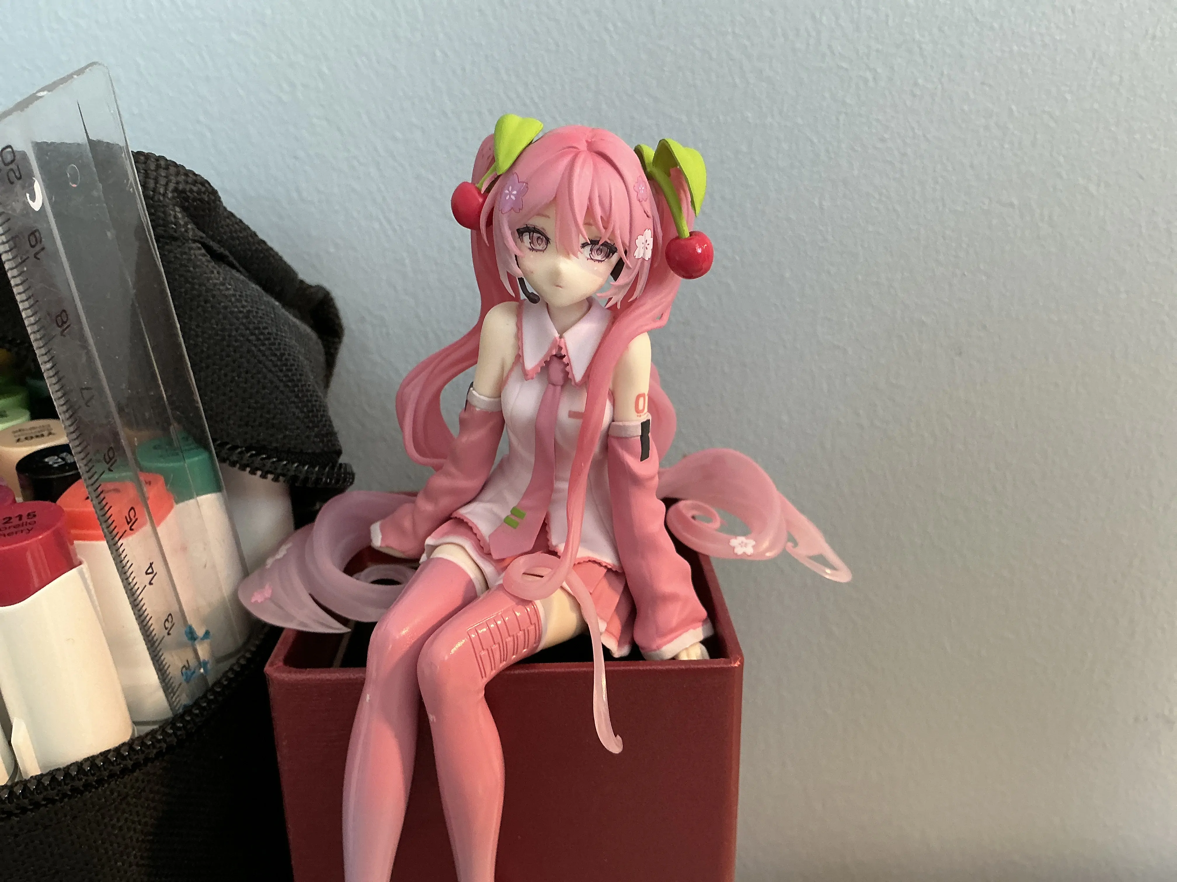Hatsune Miku Noodle Stopper PVC Statue Sakura Miku 2026 14 cm    product photo