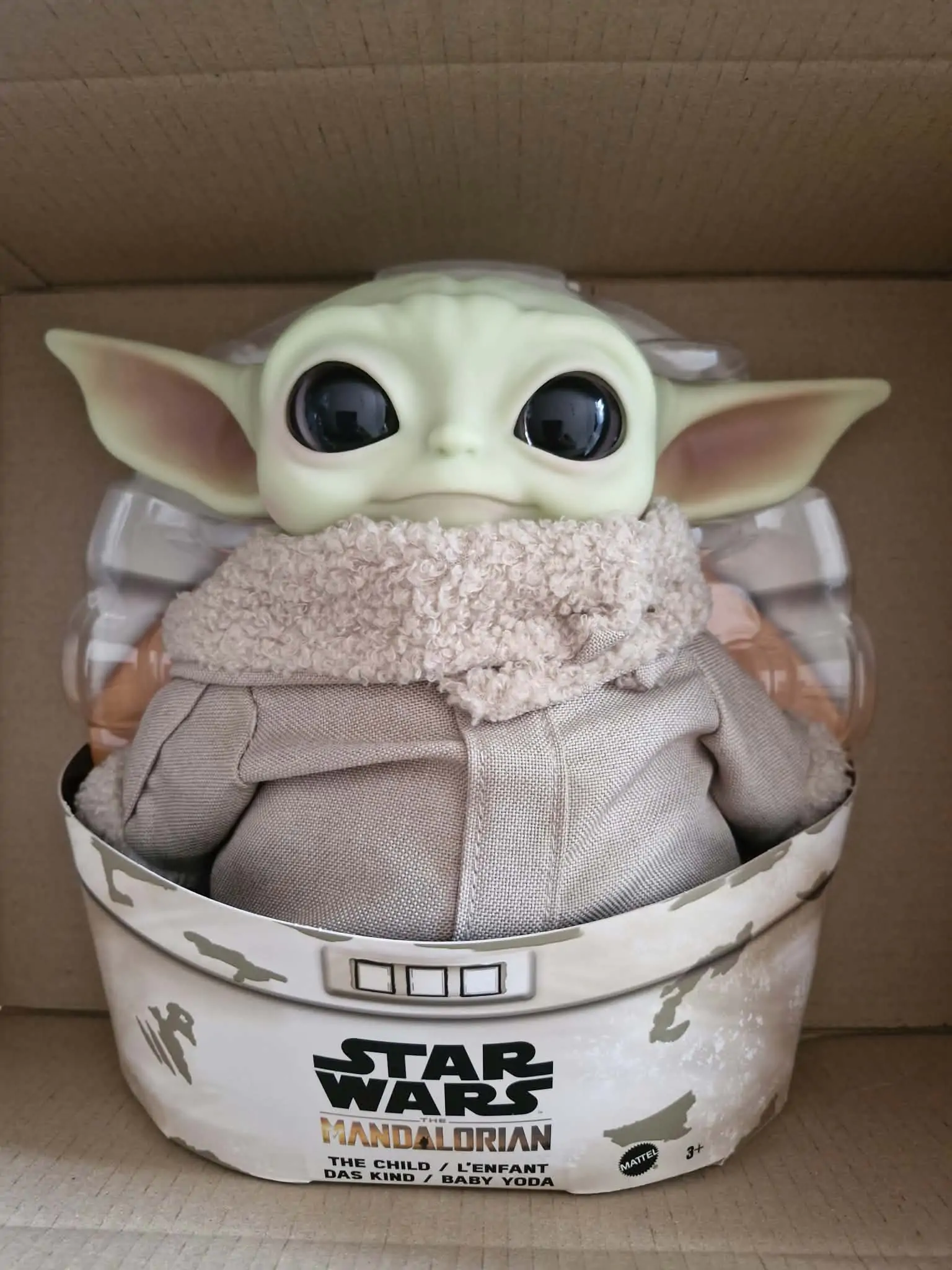 Star Wars The Mandalorian The Child Grogu plush 28cm product photo