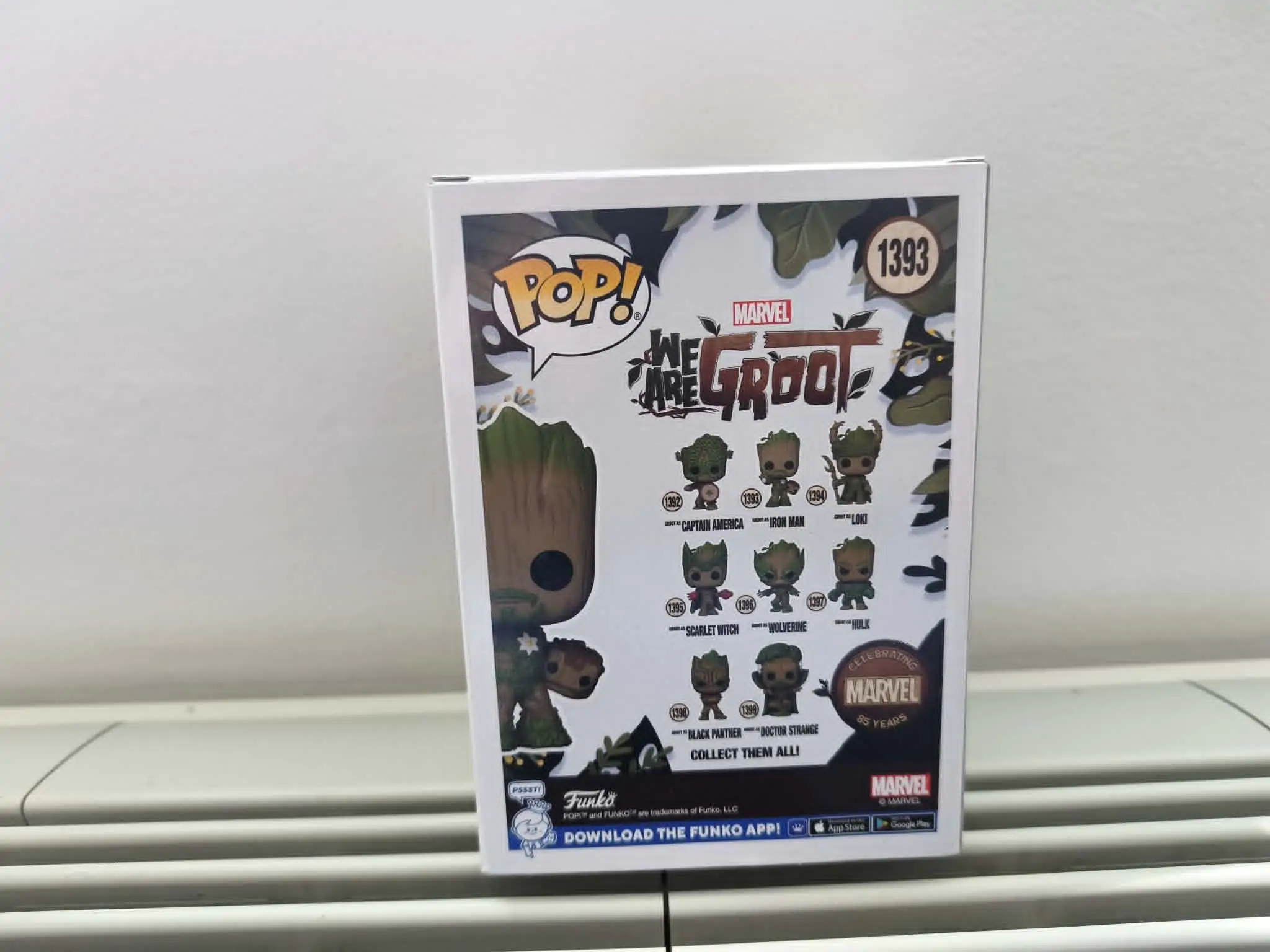 Funko POP figure Marvel We Are Groot - Groot as Iron Man product photo