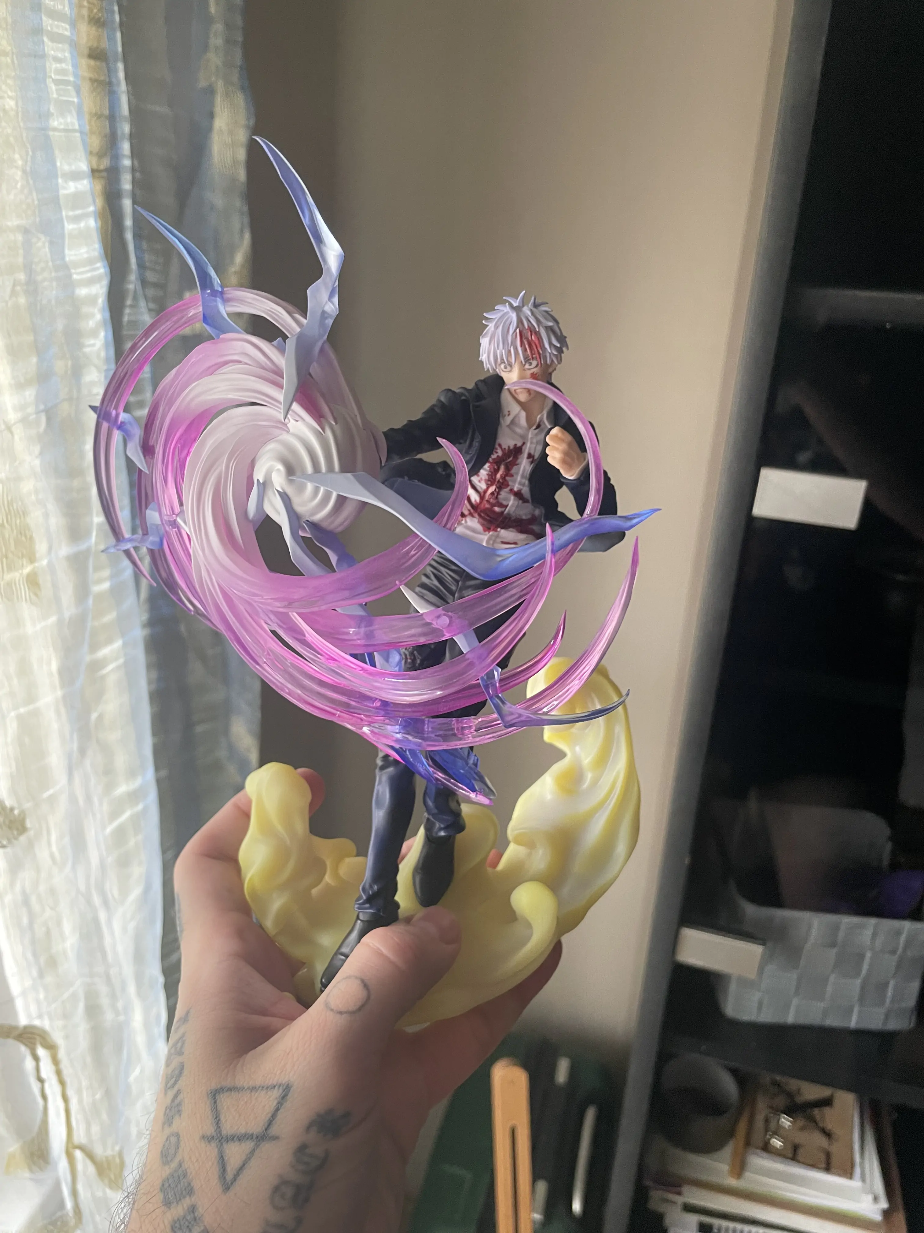 Jujutsu Kaisen Luminasta PVC Statue Satoru Gojo Hollow Purple (Kyoshiki Murasaki) 20 cm product photo