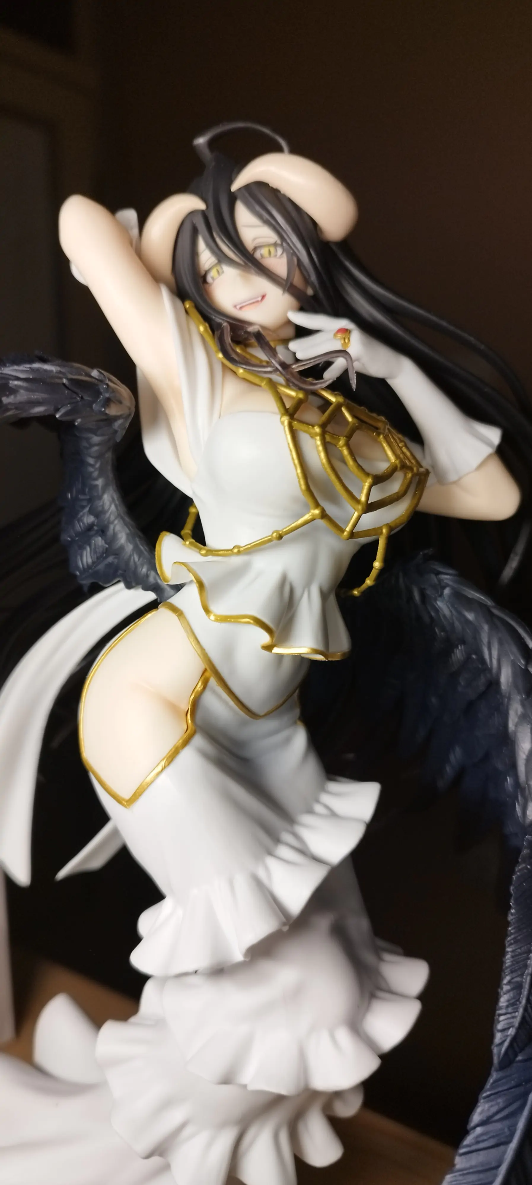 Overlord  T-most PVC Statue Albedo Pure White Devil Ver. 29 cm   product photo