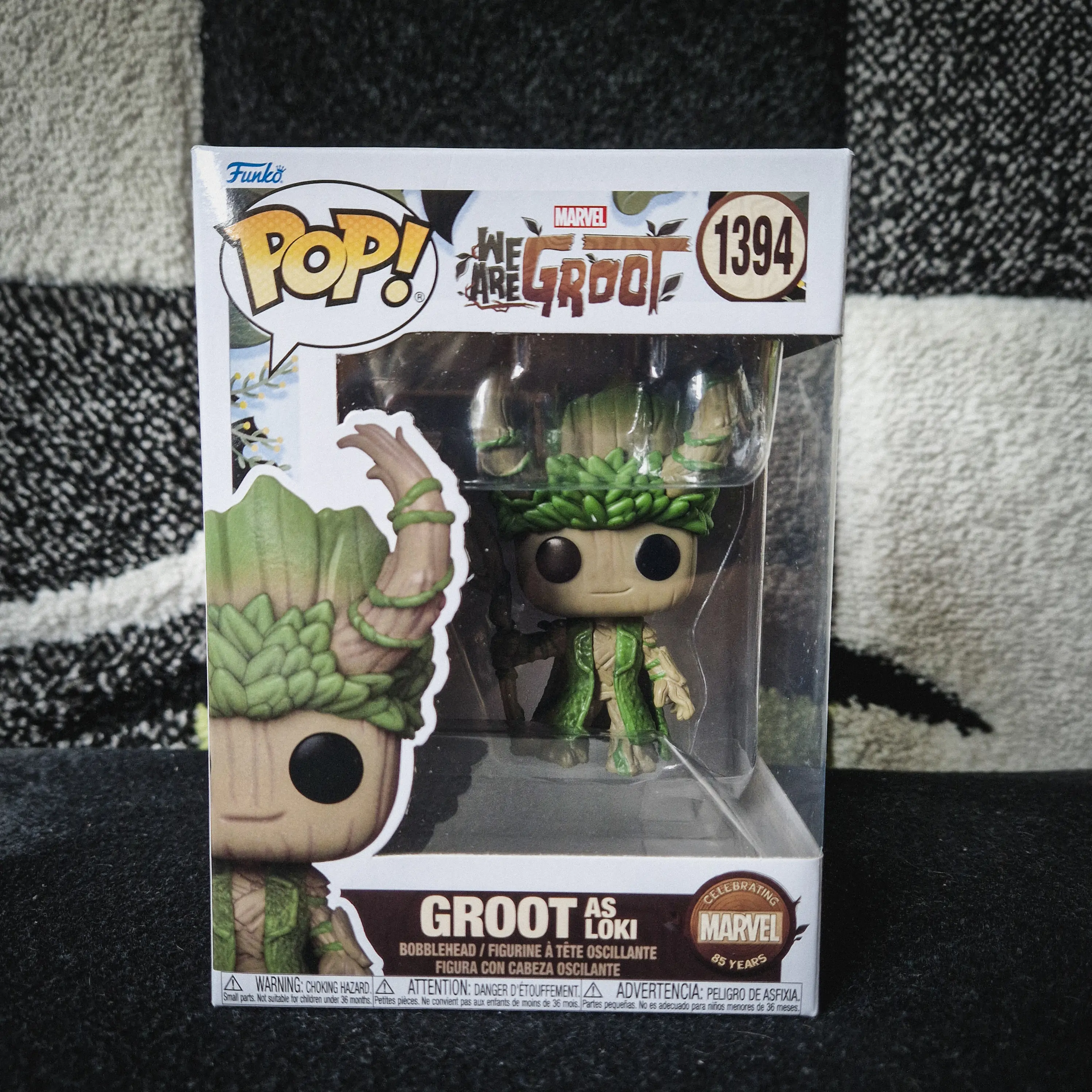 Funko POP figure Marvel We Are Groot - Groot as Loki product photo