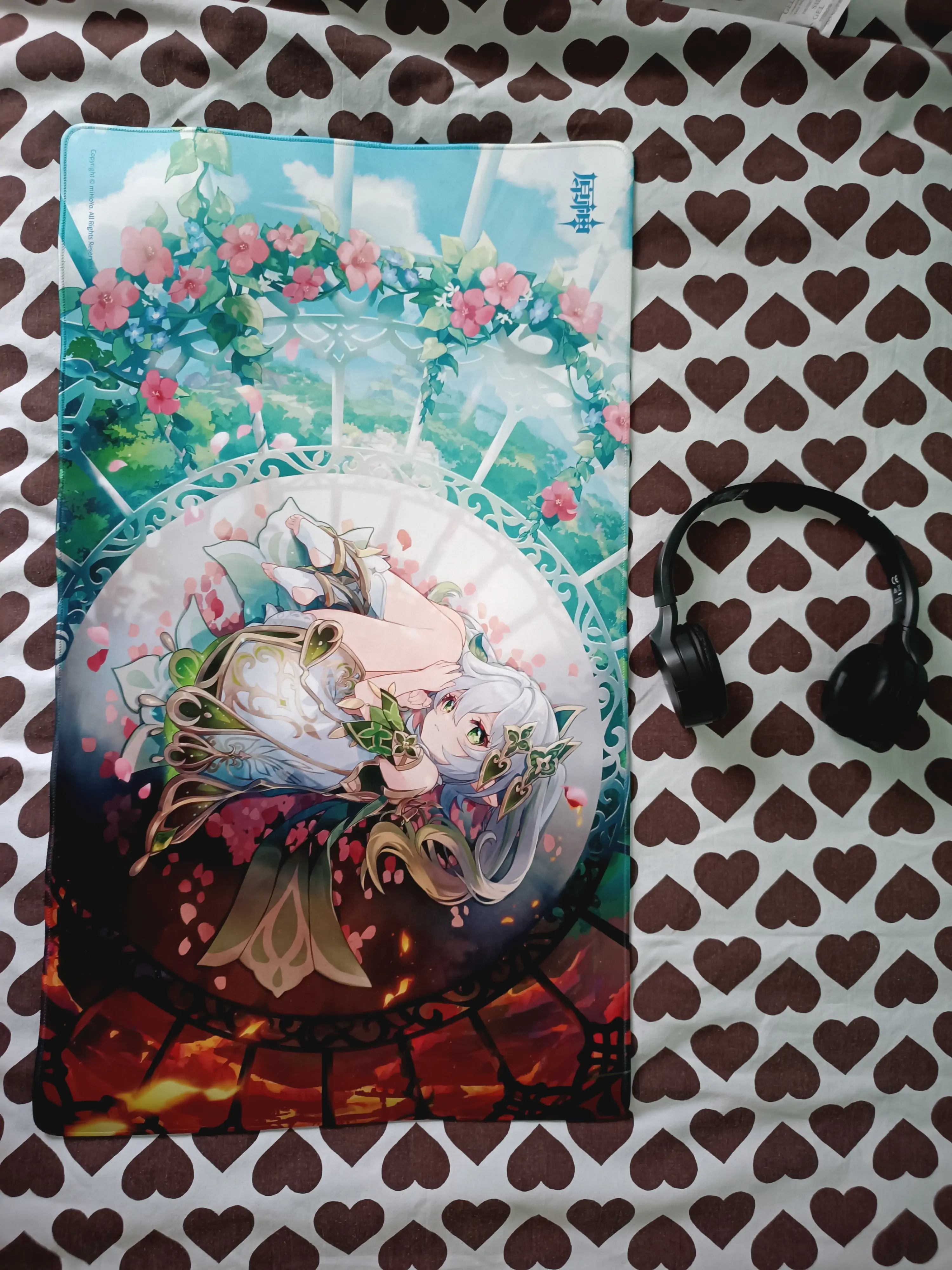 Genshin Impact Mousepad Void Drumming, Fire Rising High 70 x 40 cm product photo