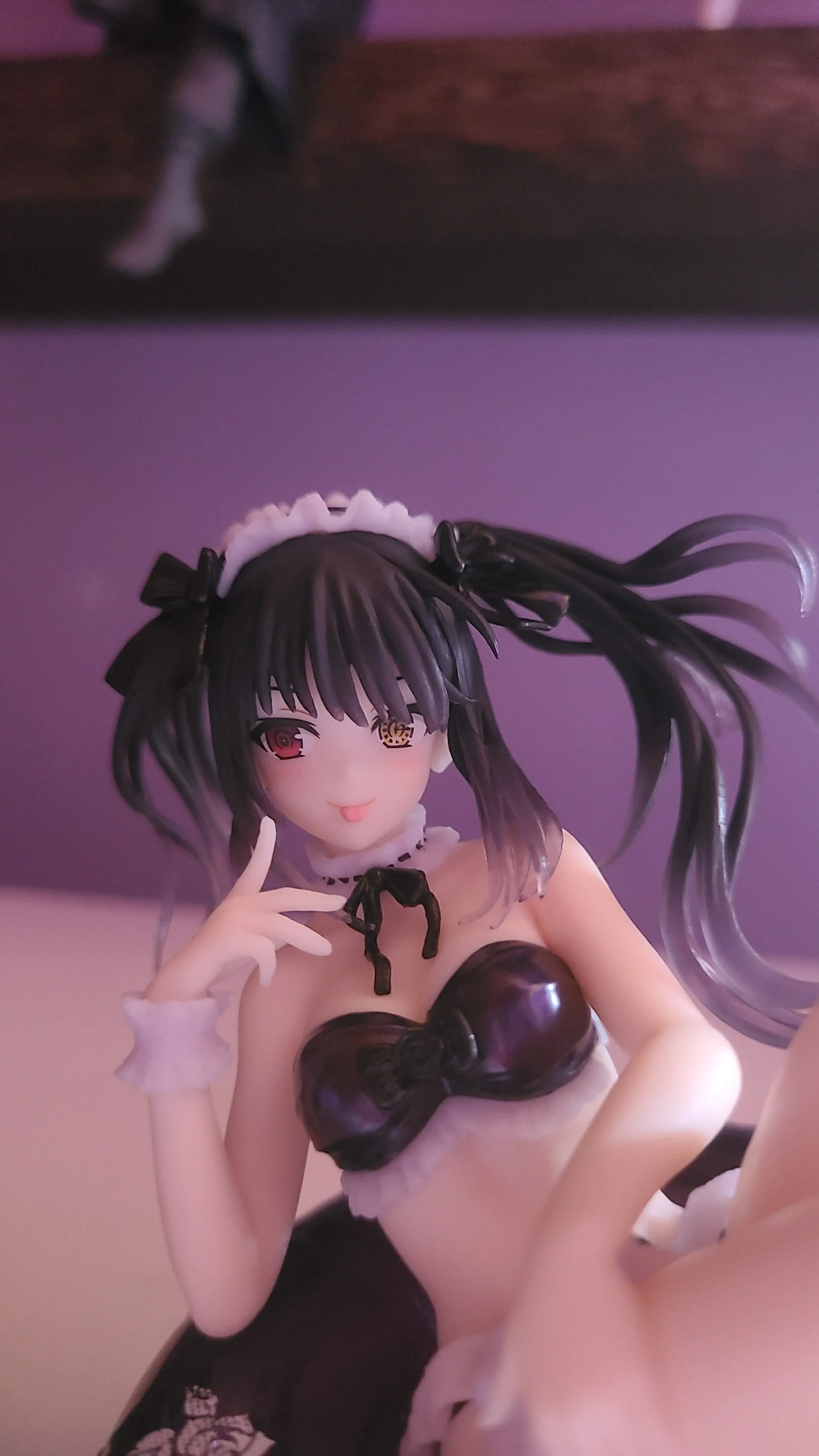 Date A Live IV PVC Statue Aqua Float Girls Figure Kurumi Tokisaki Renewal Edition 10 cm product photo