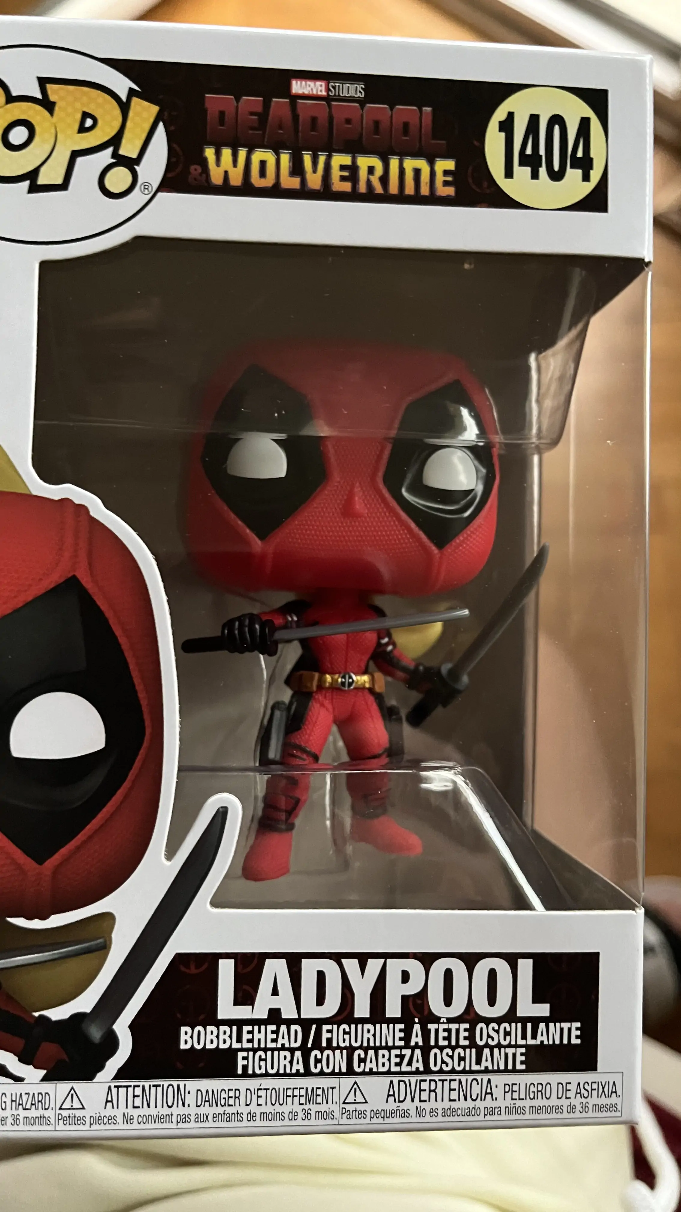 Deadpool 3 Funko POP! Marvel Vinyl Figure Ladypool 9 cm product photo