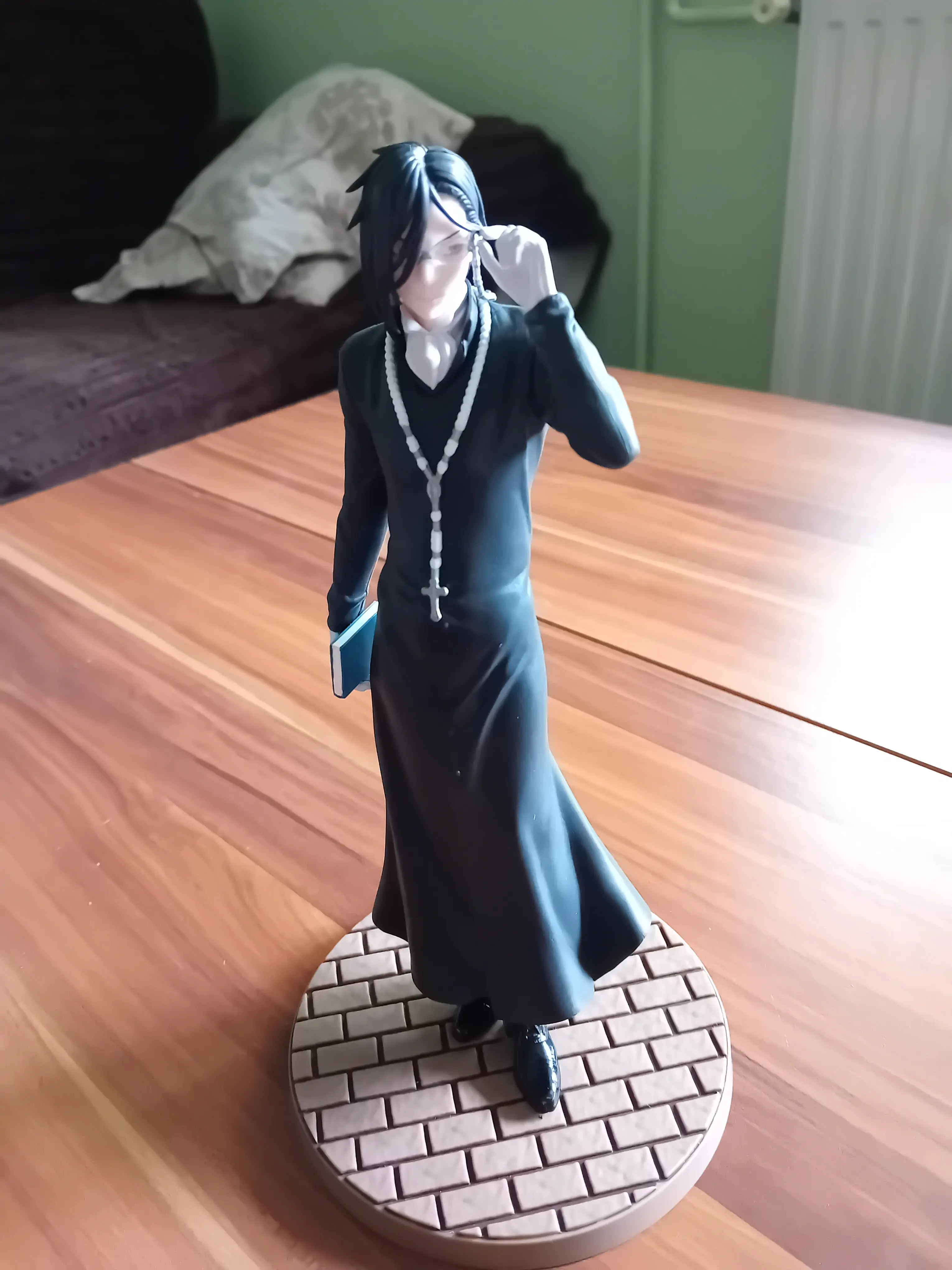 Black Butler: Boarding School Arc Luminasta PVC Statue Sebastian Michaelis 22 cm product photo