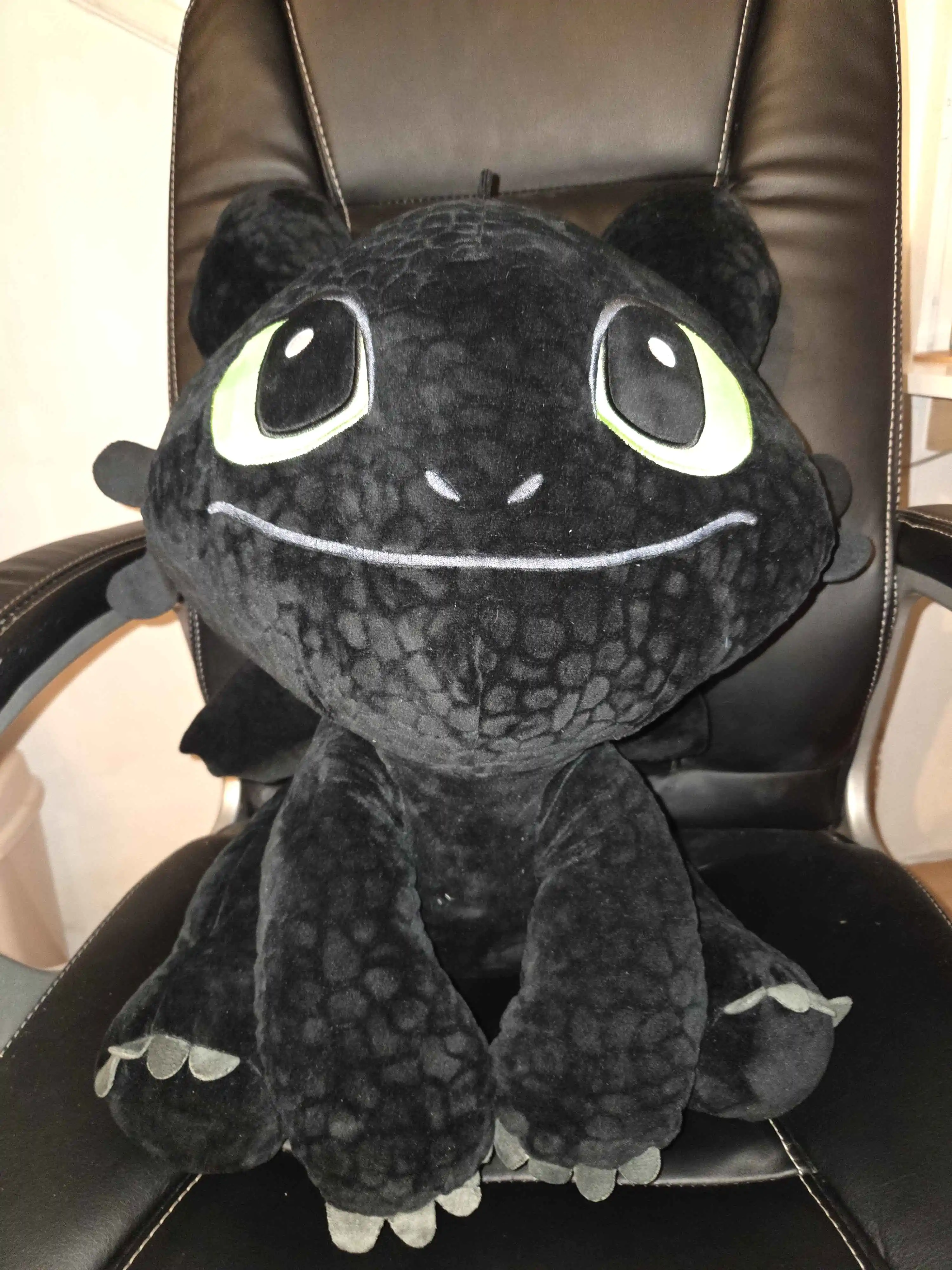 How to Train Your Dragon Plush Figure Toothless Open Eyes Version 60 cm product photo