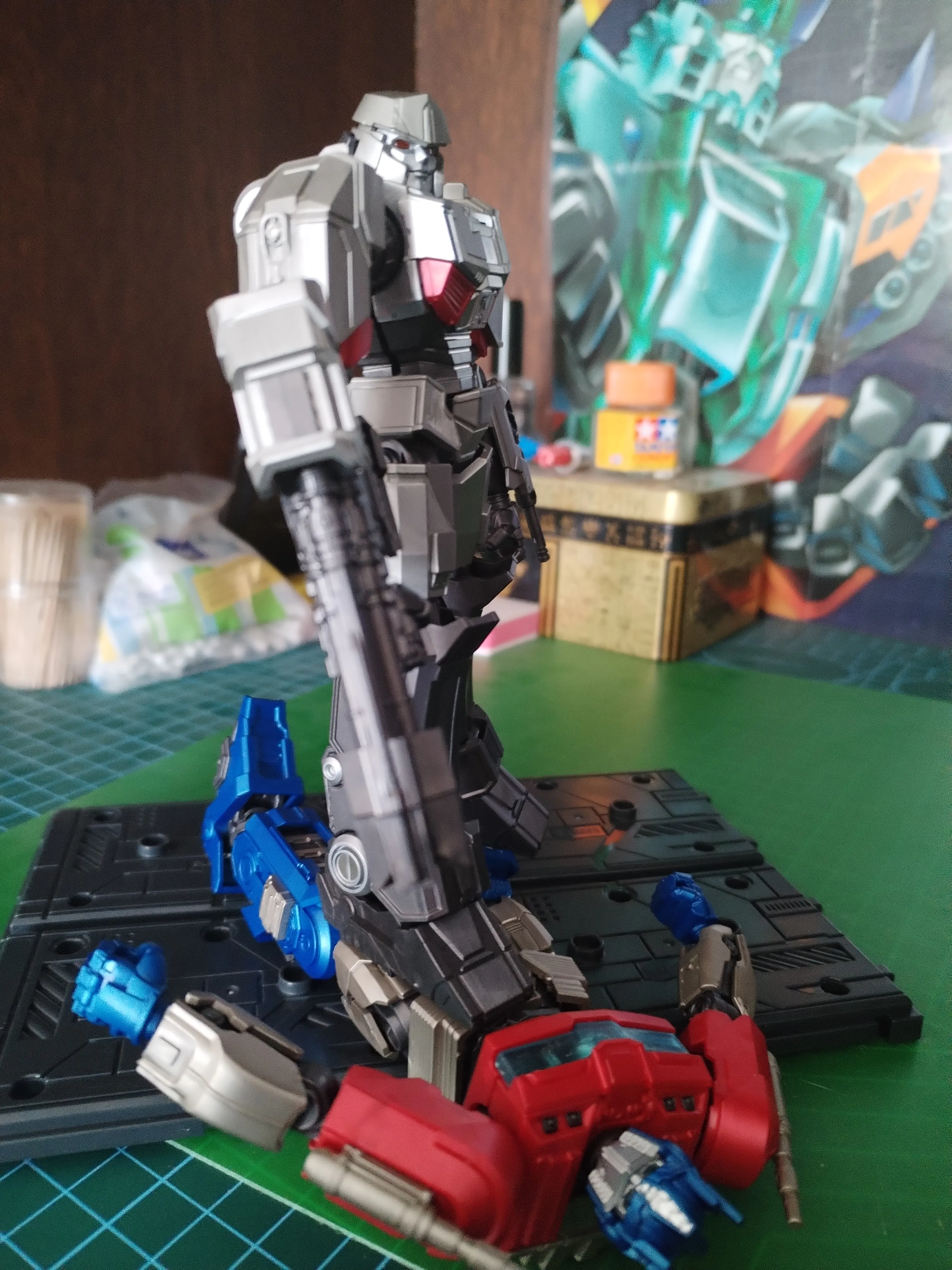 Transformers Blokees Plastic Model Kit Classic Class 12 Megatron product photo